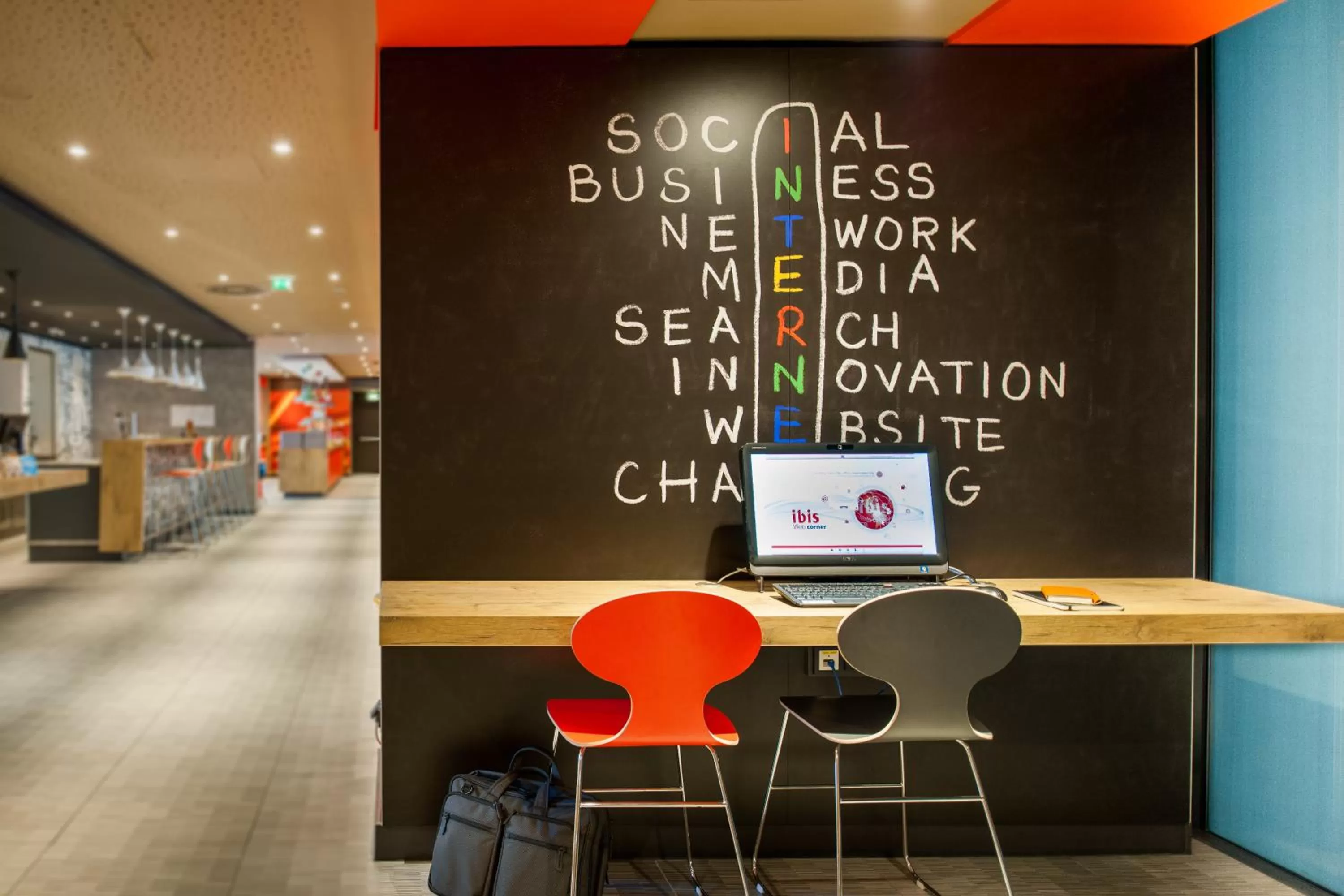 Decorative detail in ibis Innsbruck