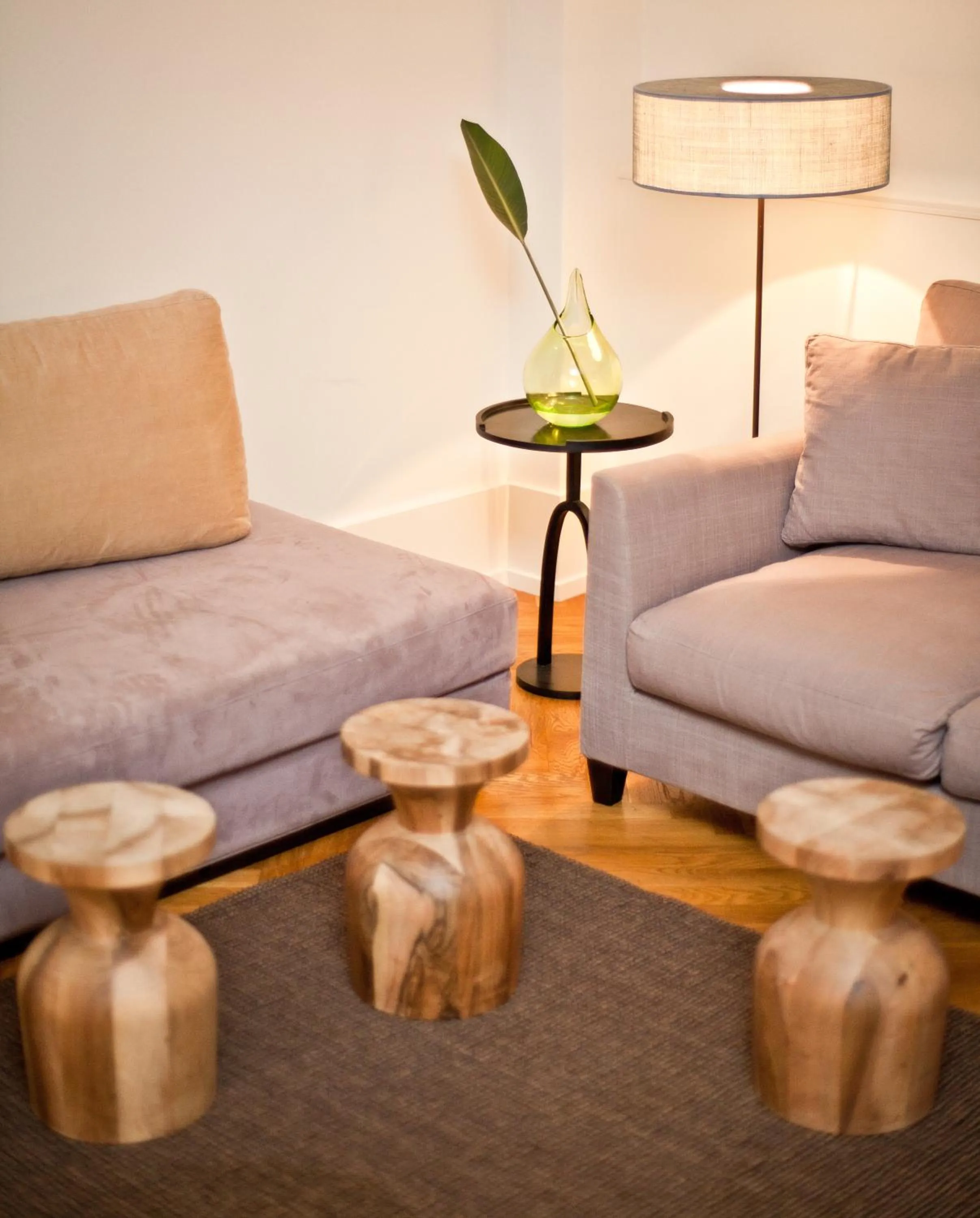 Living room in CORTIINA Hotel