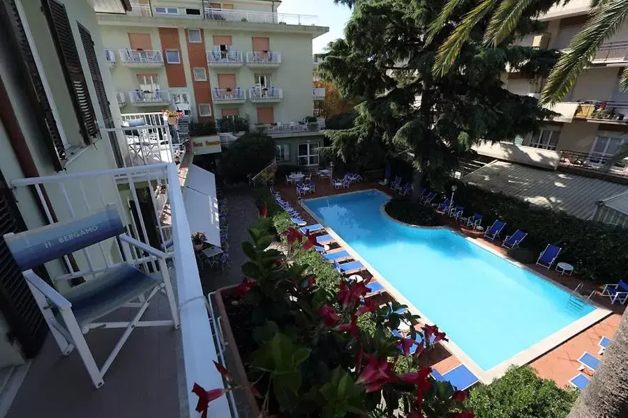Swimming pool, Pool View in Hotel Bergamo Mare Mhotelsgroup