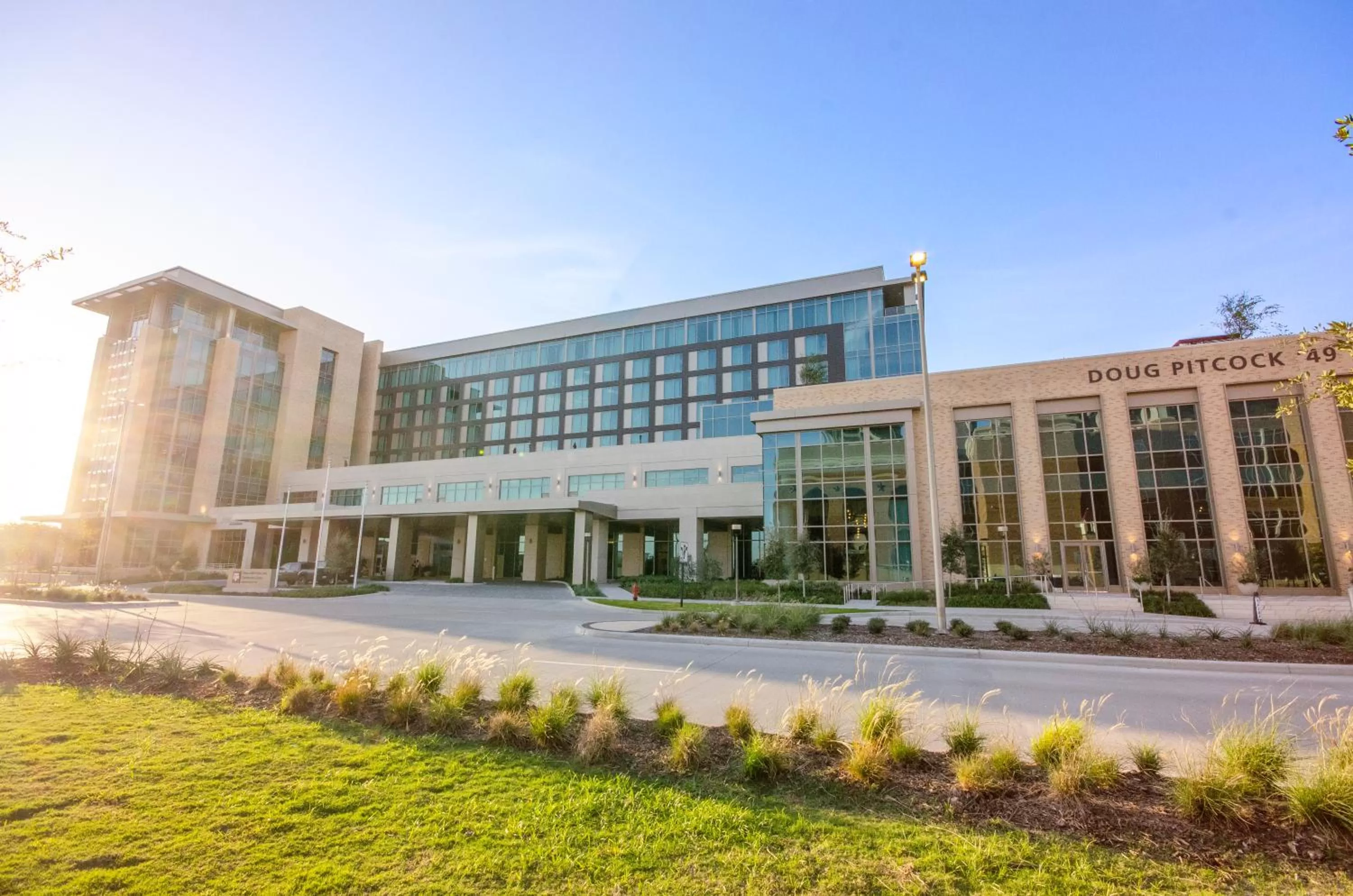 Facade/entrance in Texas A&M Hotel and Conference Center