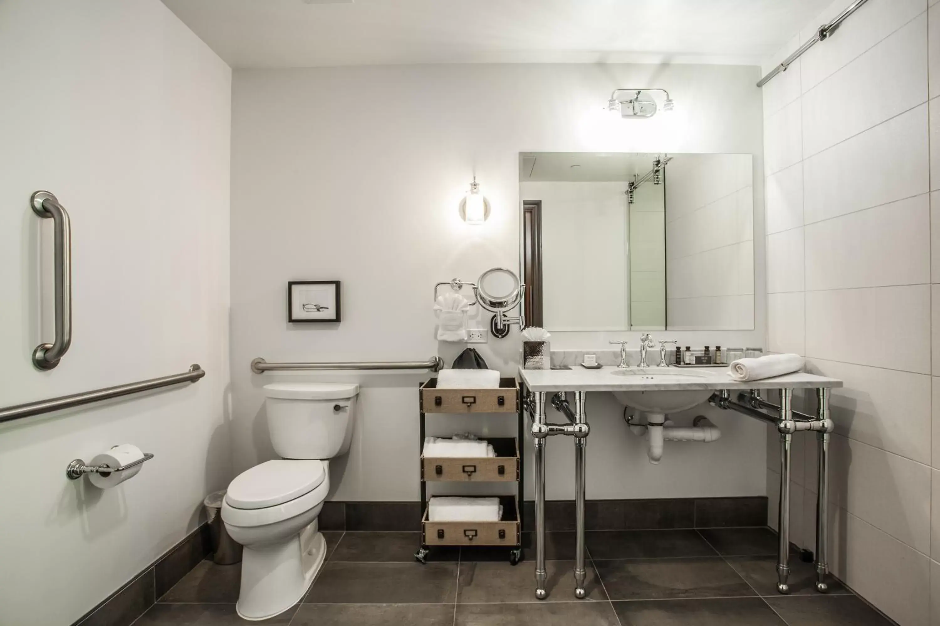 Bathroom in Ironworks Hotel Indy
