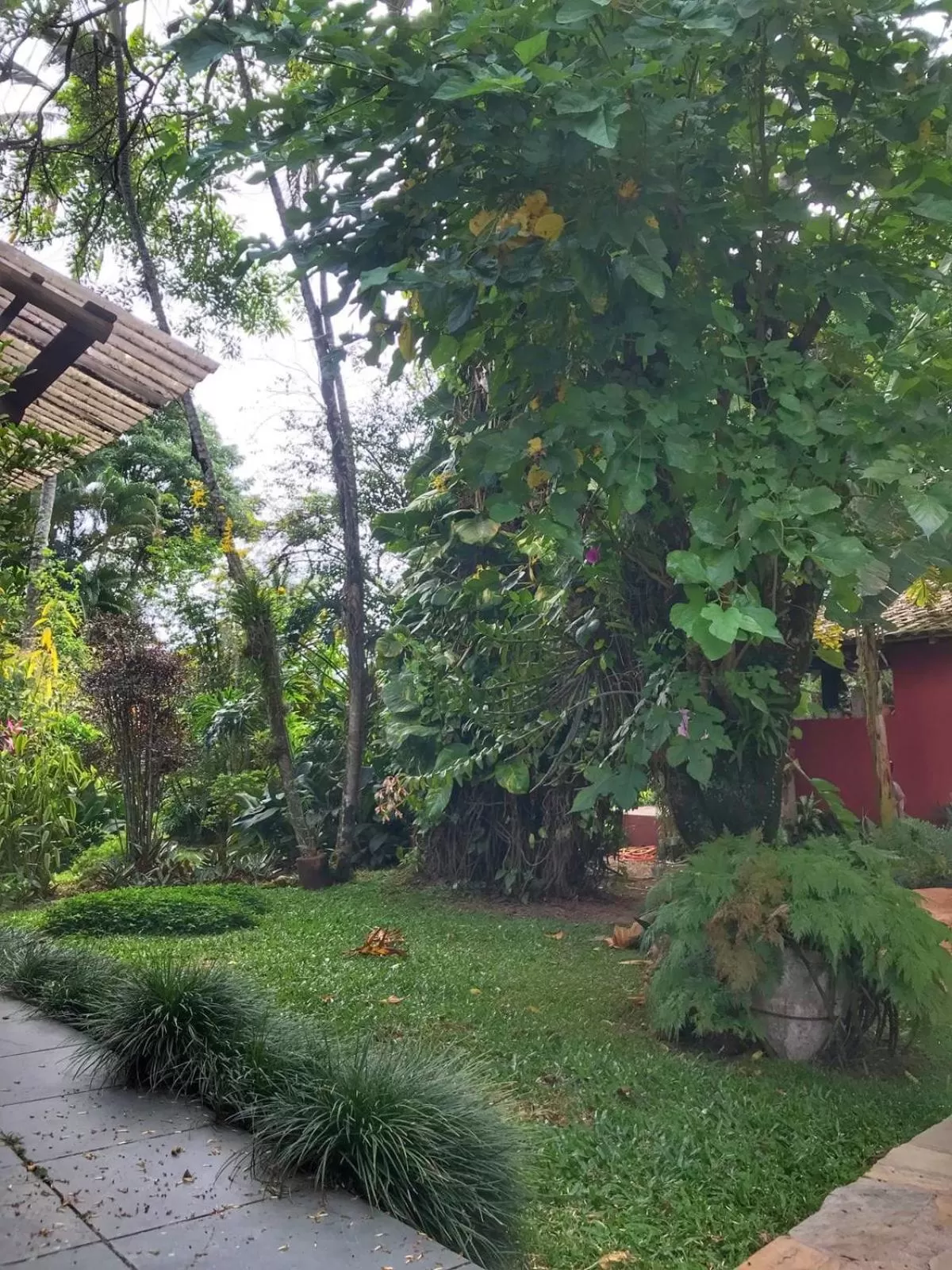 Garden in Pousada Canto Bella Terra