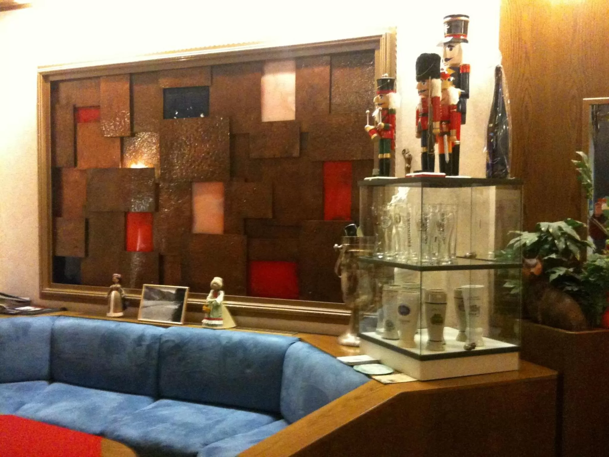 Lobby or reception in Hotel Rheinlust