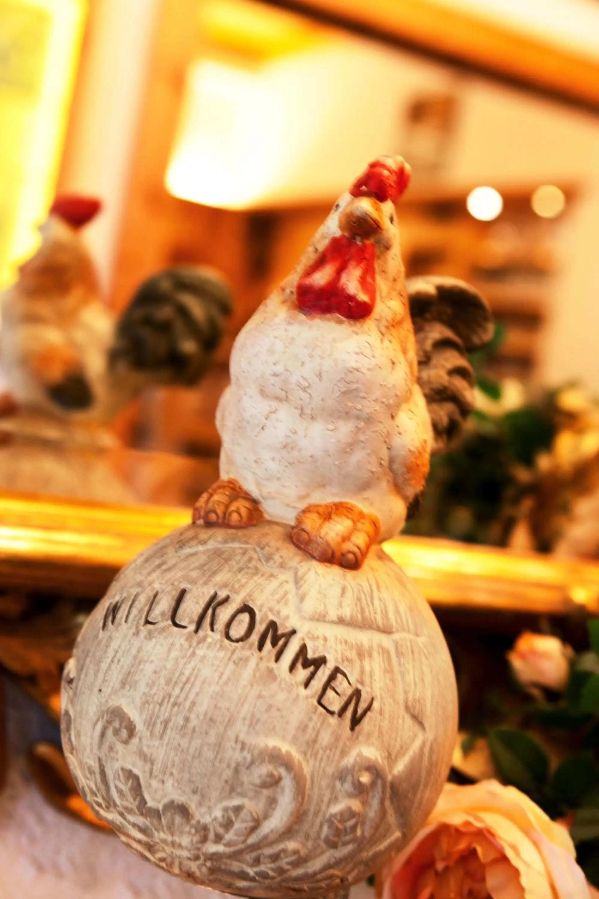 Decorative detail in Hotel Hahn