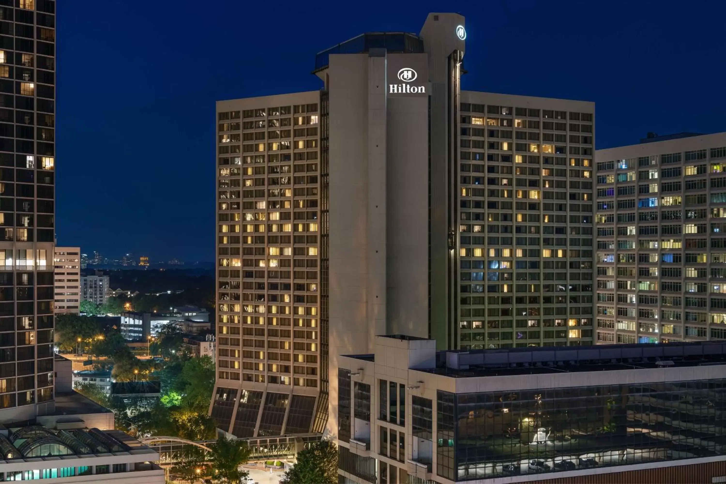 Property building in Hilton Atlanta
