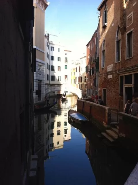 Property building in B&B Al Teatro with canal view