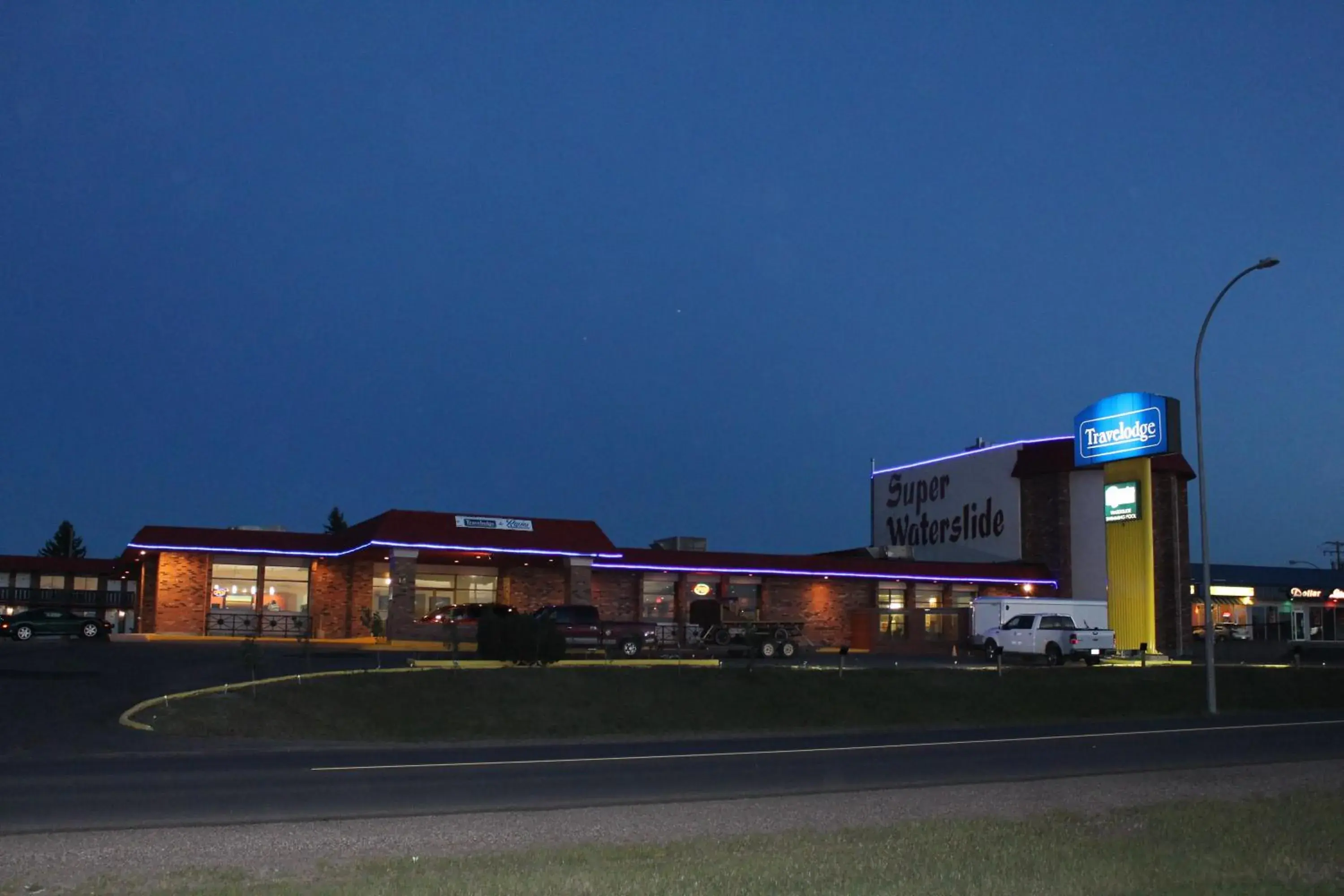 Bird's eye view, Property Building in Travelodge by Wyndham Swift Current
