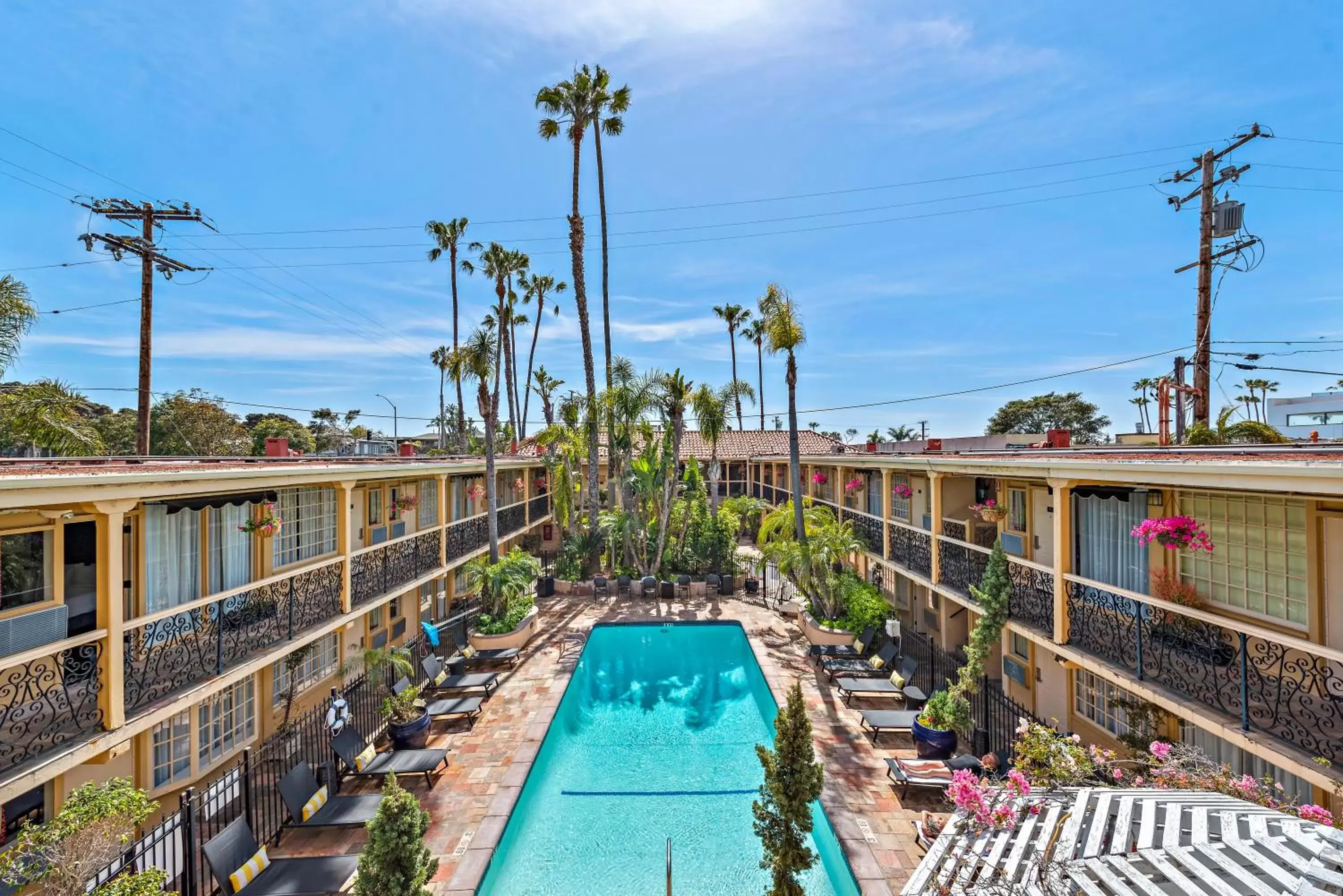 Property building, Pool View in 14 West Hotel Laguna Beach