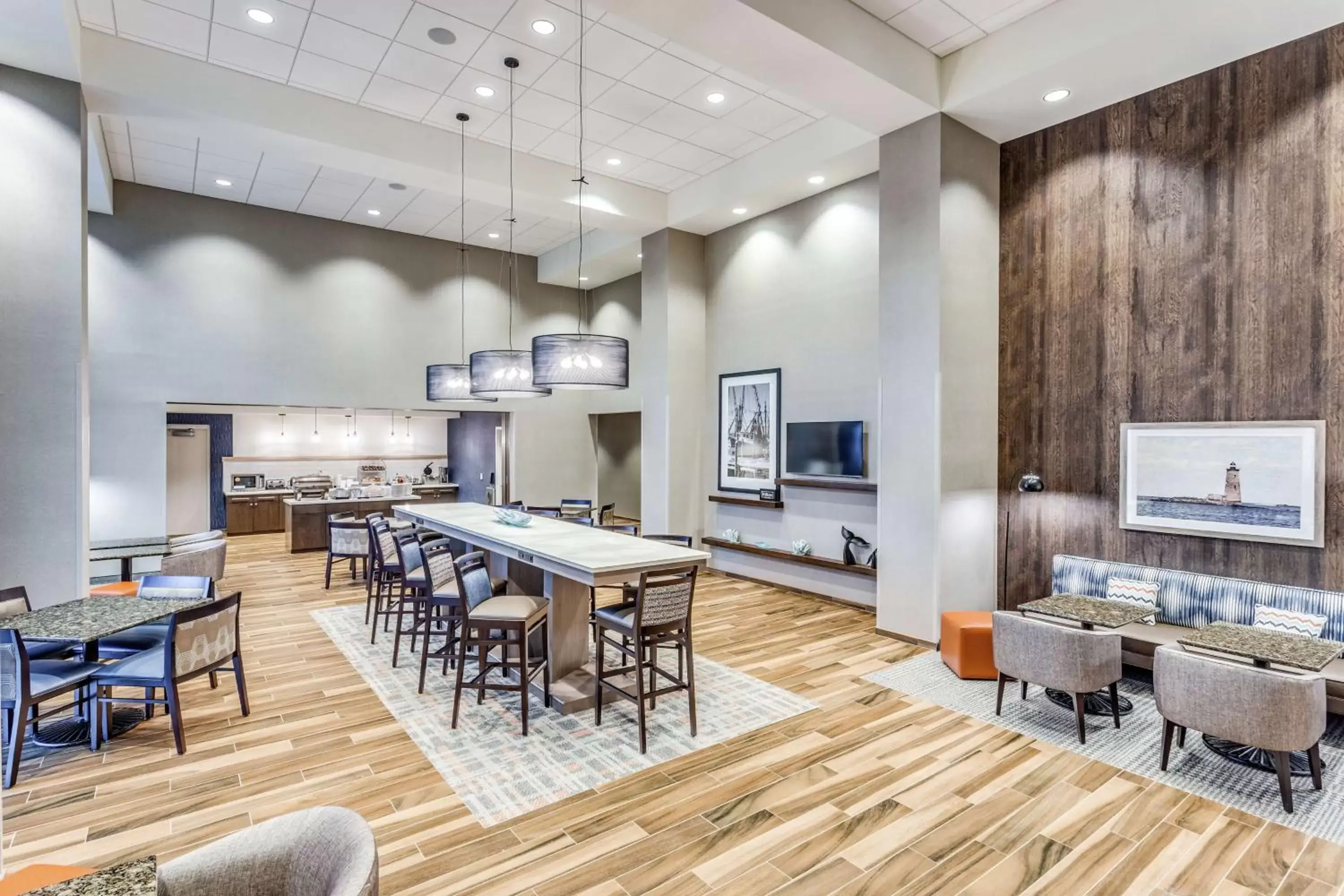 Lobby or reception in Hampton Inn & Suites Kittery