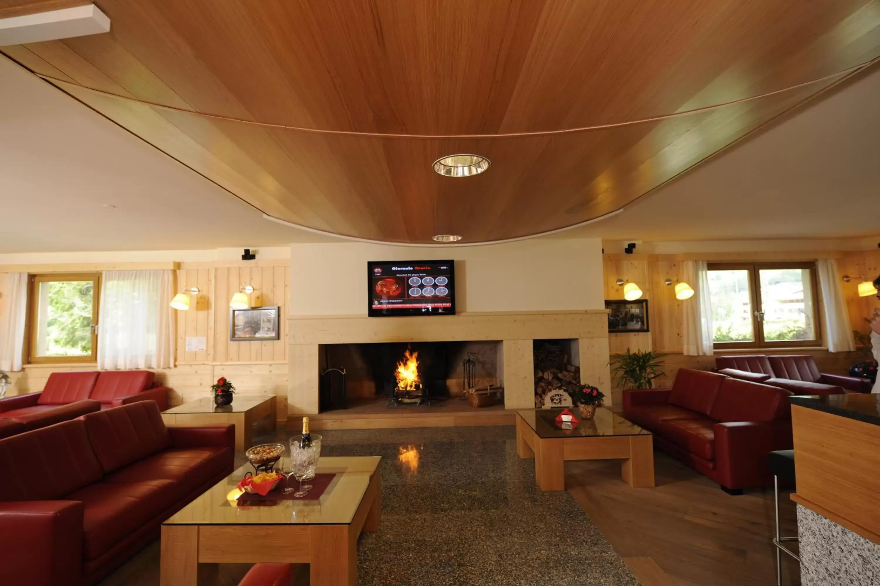 Lounge or bar, Seating Area in Hotel Garni Pegrà