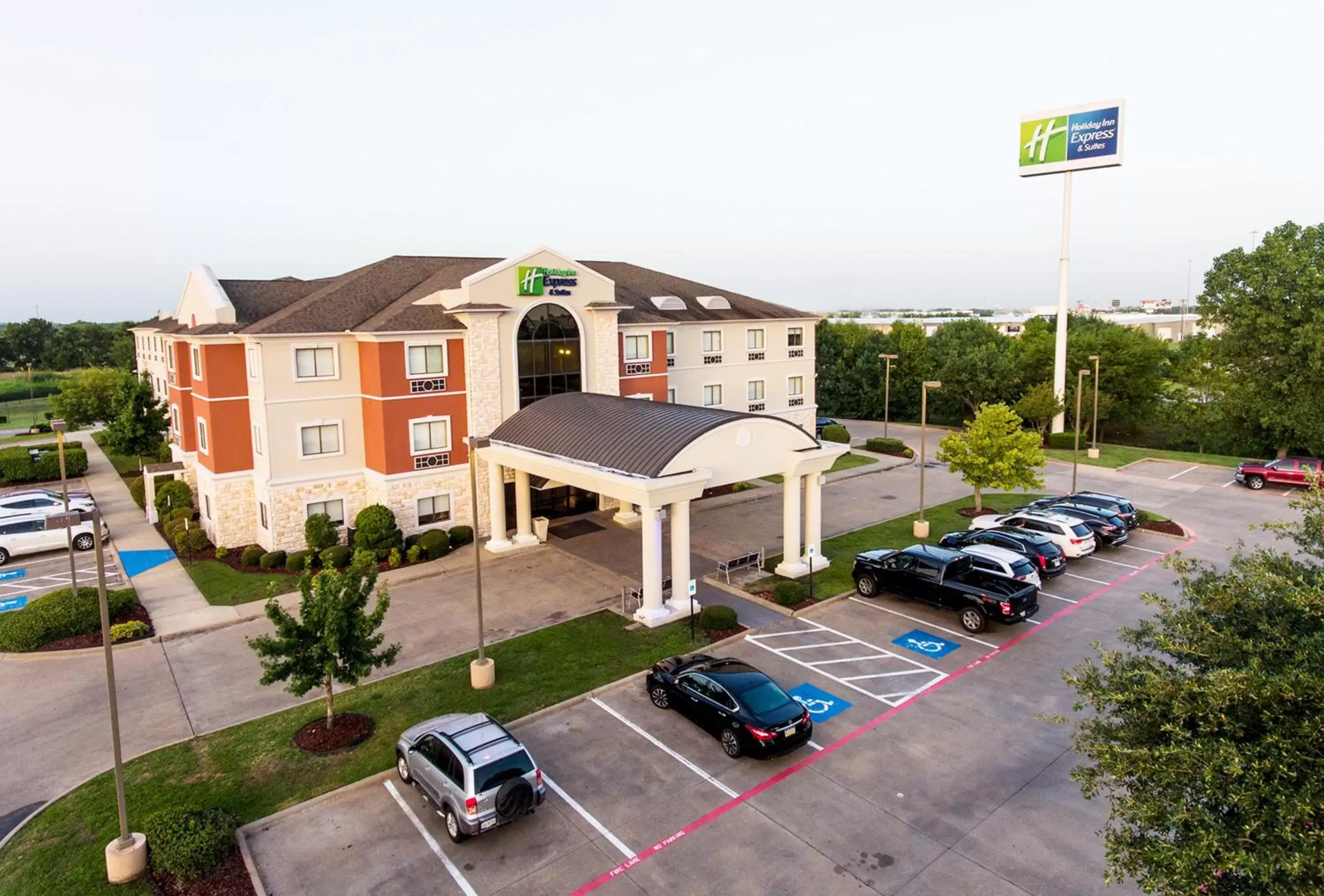 Property building in Holiday Inn Express Hotel & Suites Greenville, an IHG Hotel