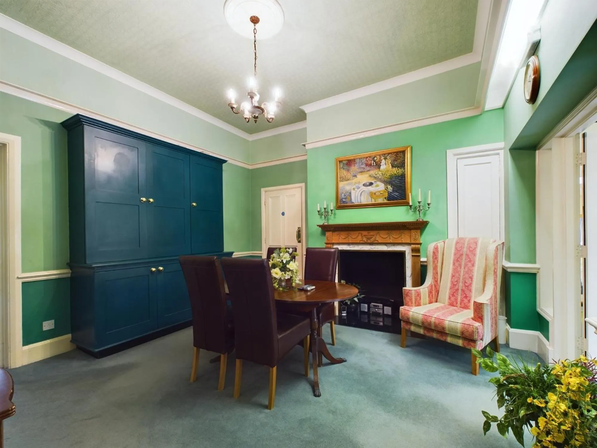 Living room in Beech House Hotel