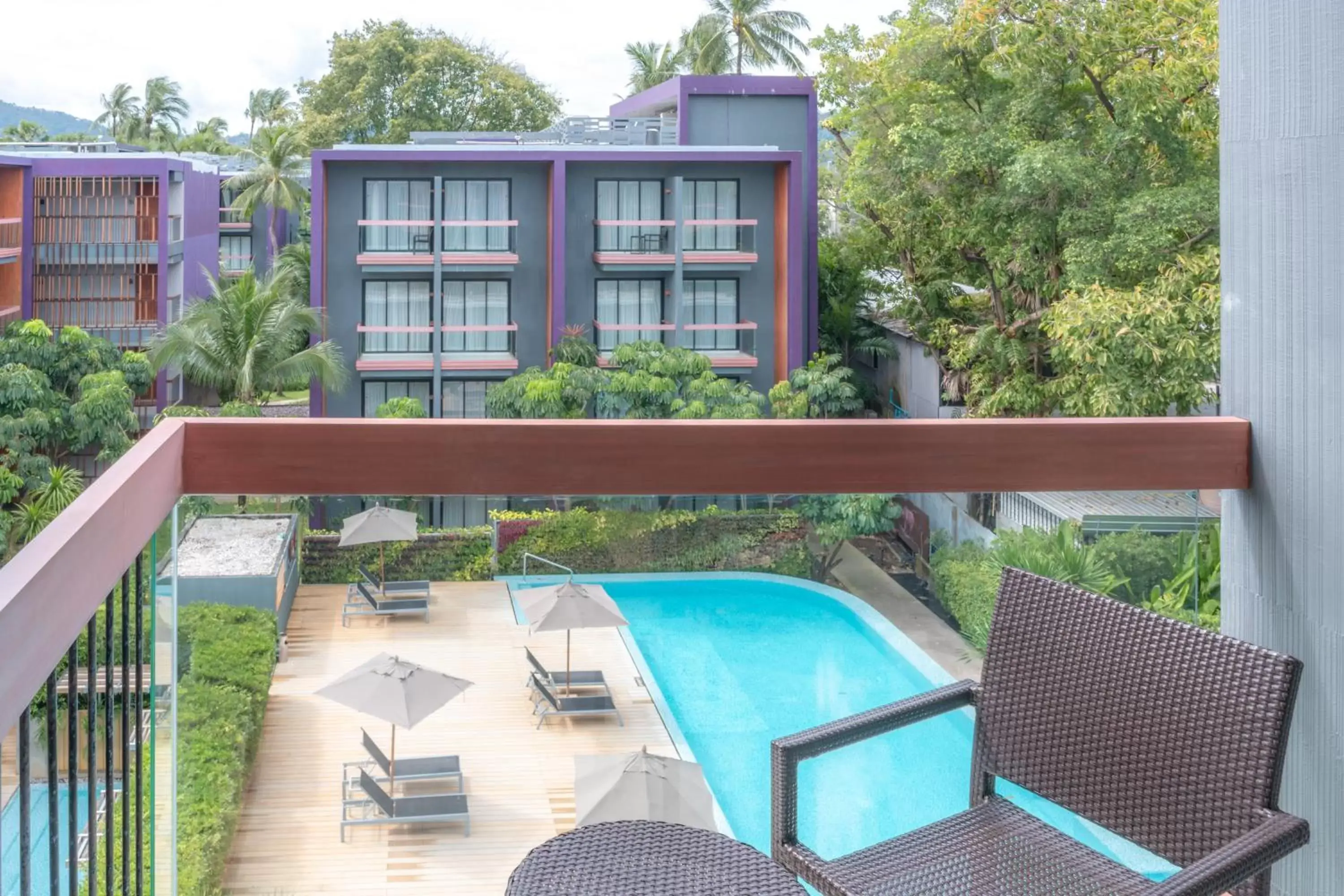 Photo of the whole room, Pool View in Holiday Inn Express Phuket Patong Beach Central, an IHG Hotel