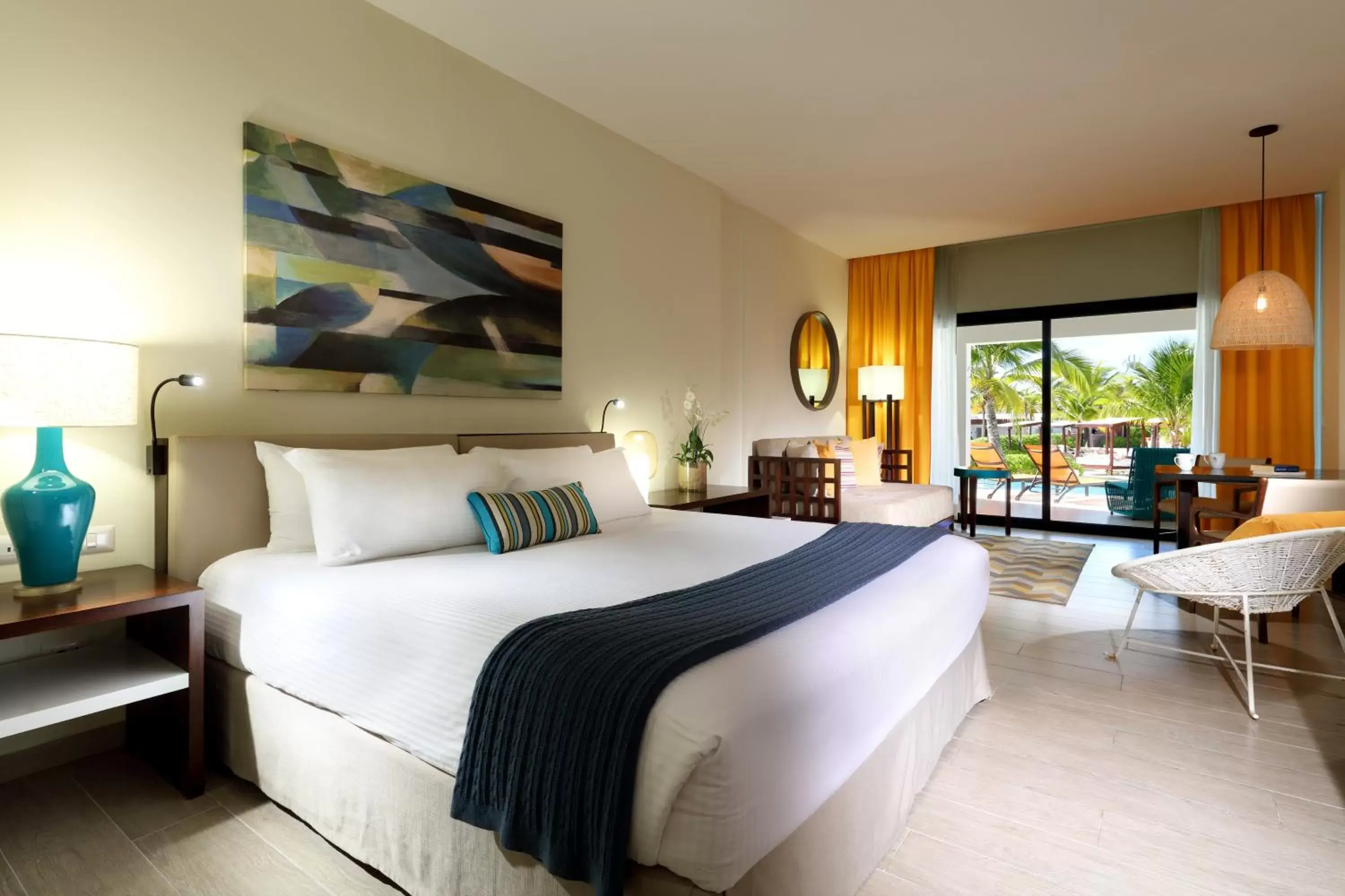 Photo of the whole room, Bed in TRS Cap Cana Waterfront & Marina Hotel - Adults Only