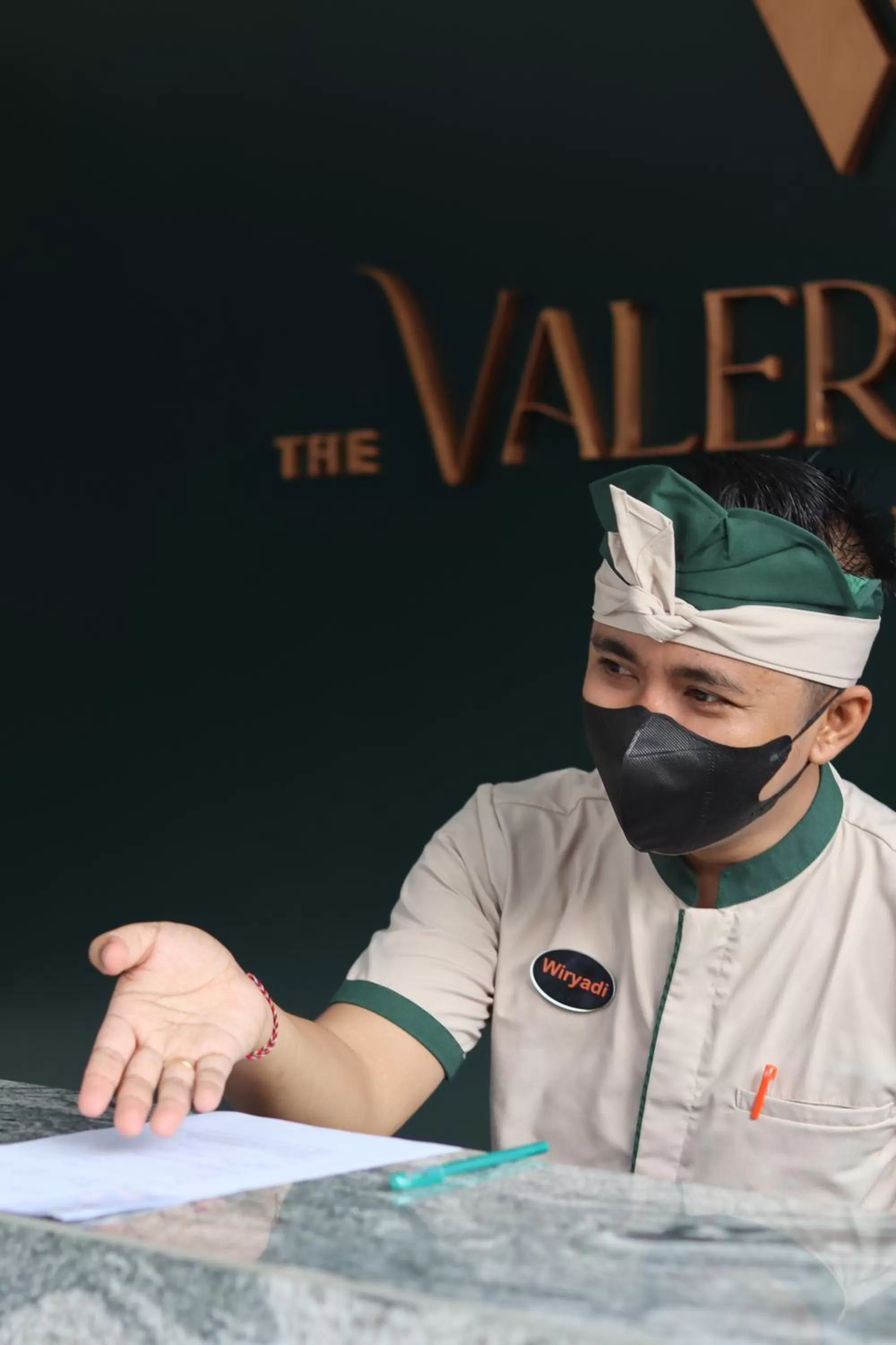 Staff in The Valerian Villa Ubud