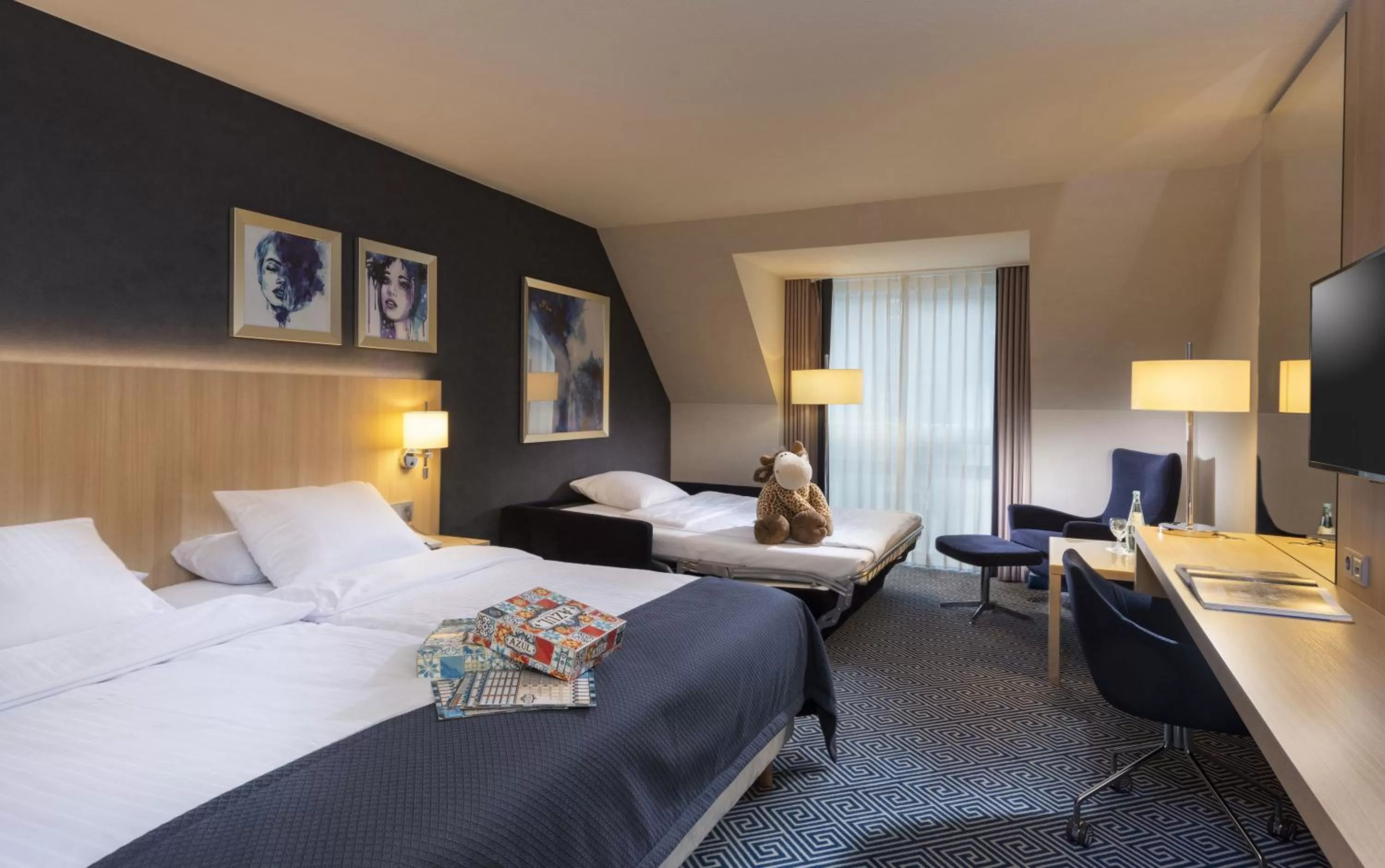 Bed in Maritim Hotel Würzburg