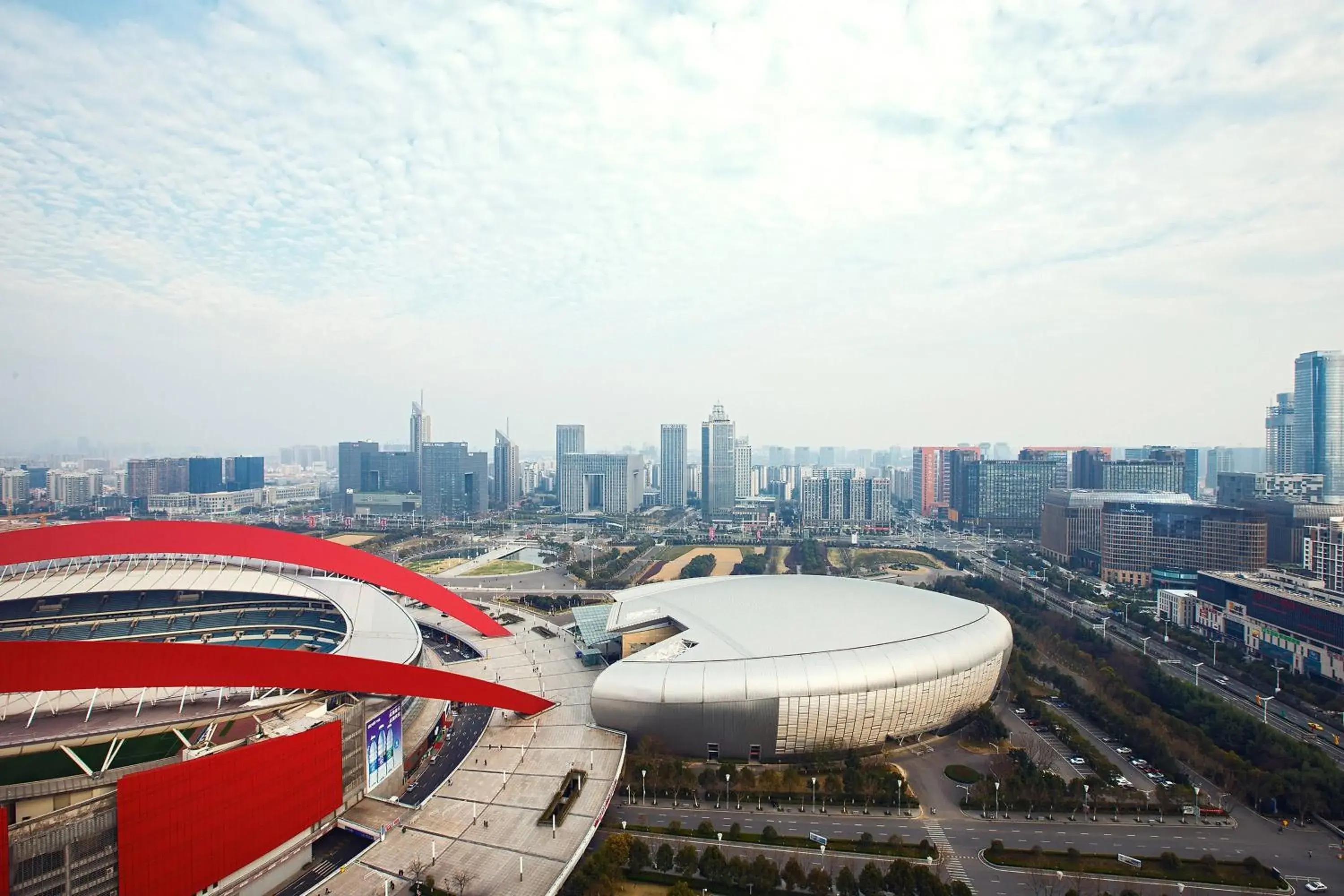 Photo of the whole room in Renaissance Nanjing Olympic Centre Hotel