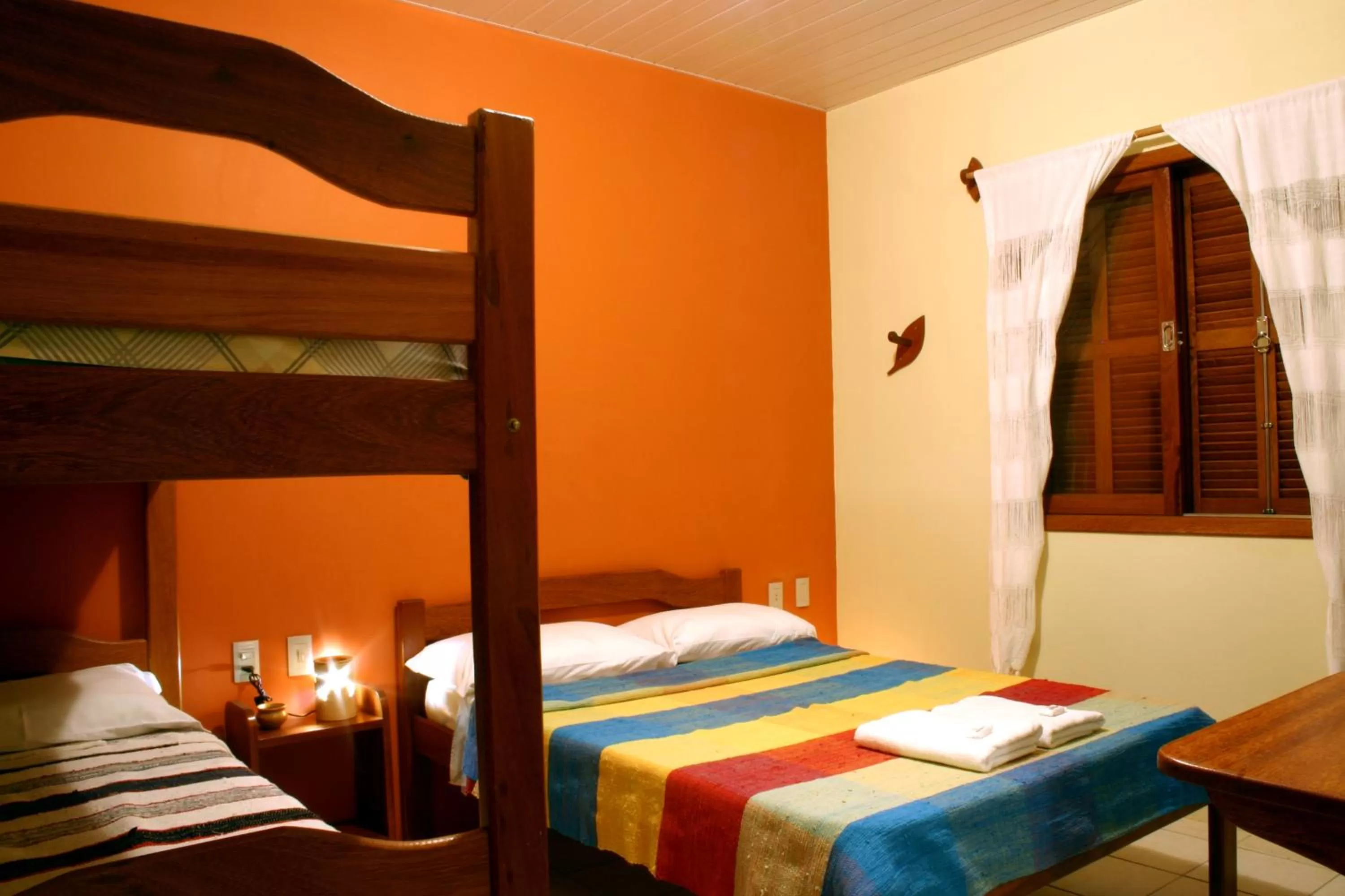 Bed in Pousada Barratur