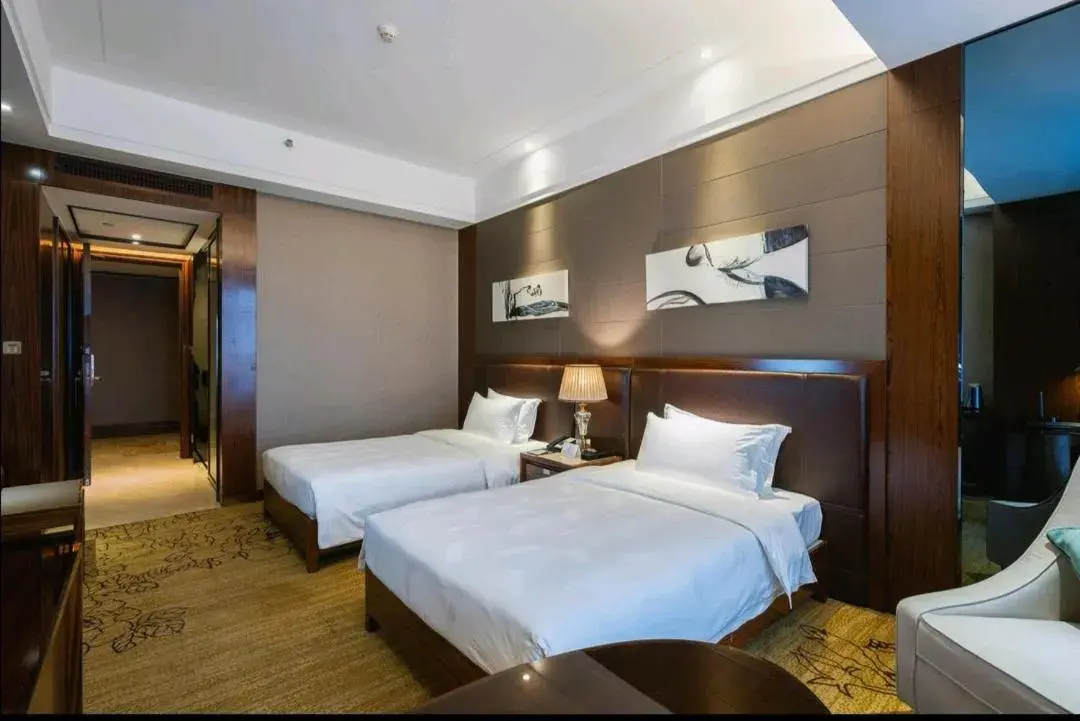 Bed in Honder International Hotel