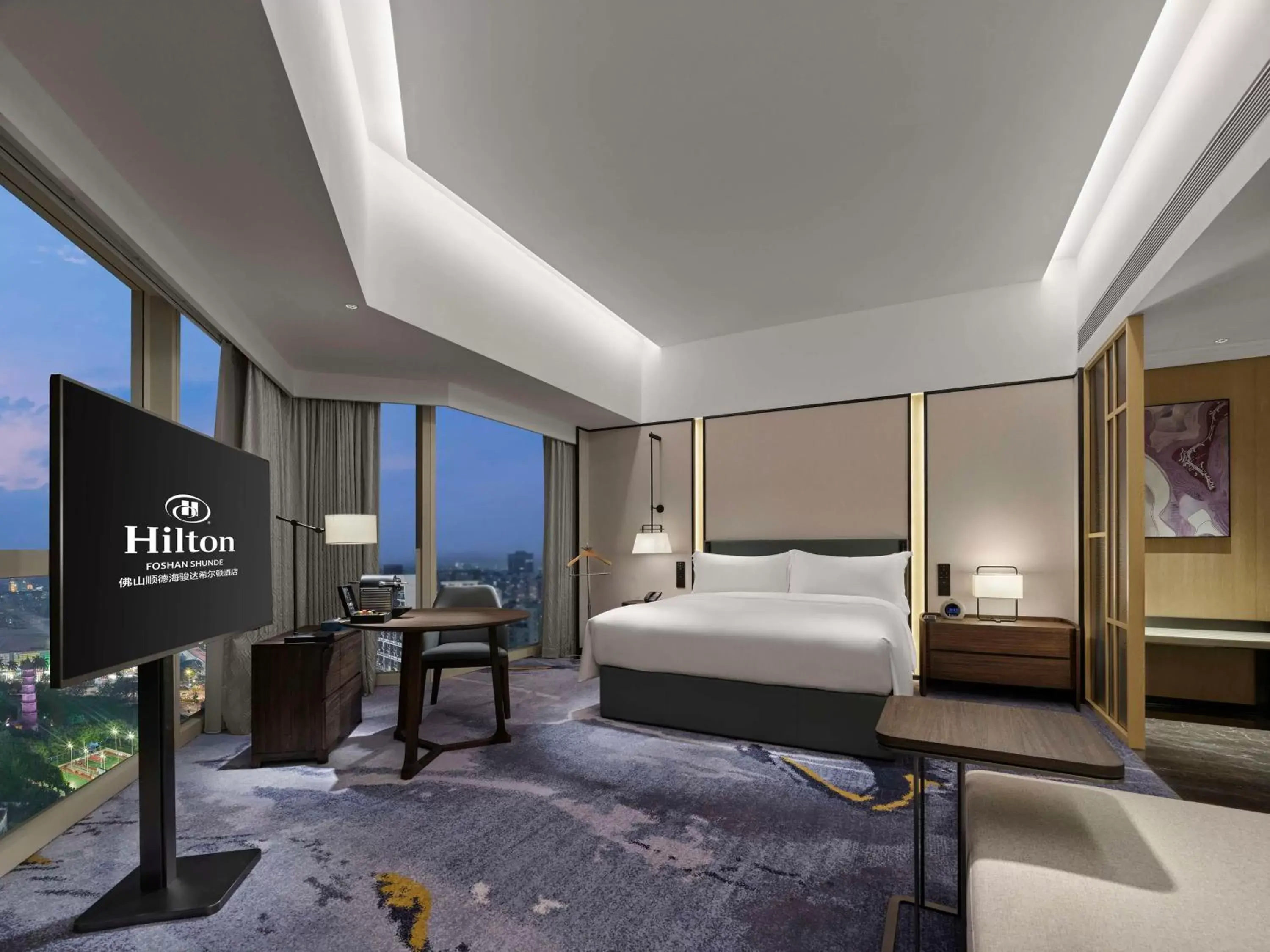 Executive King Room in Hilton Foshan Shunde Executive King Room in Hilton Foshan Shunde