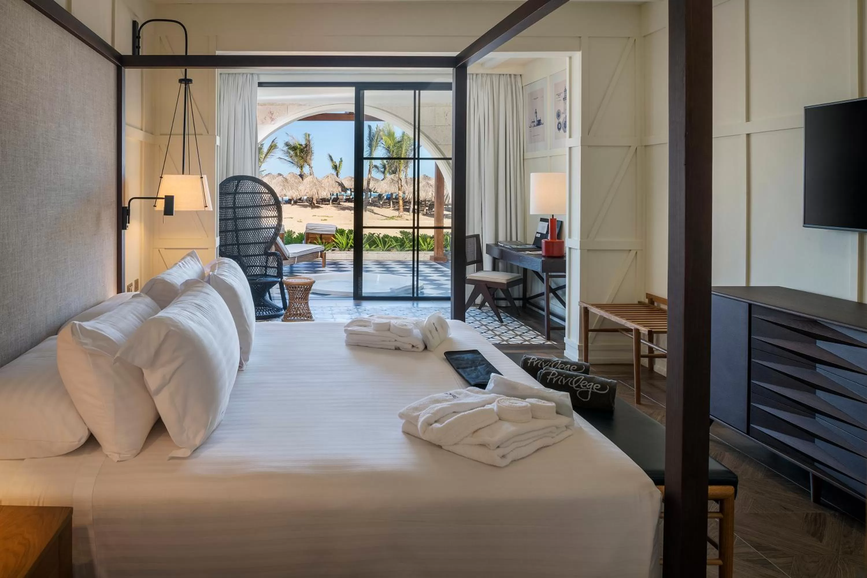 Bedroom, Bed in El Beso Adults Only At Ocean El Faro - All Inclusive