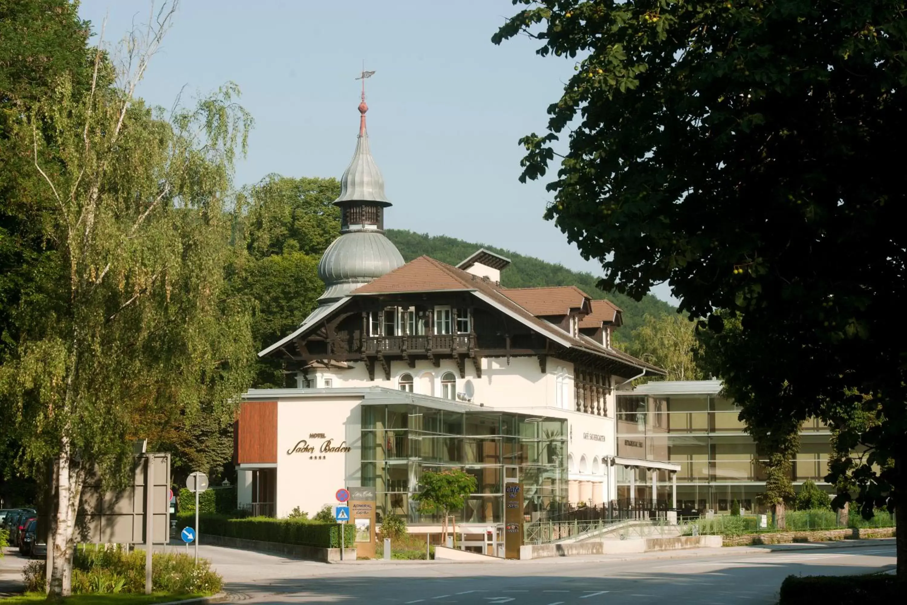 Spring, Property Building in Hotel Sacher Baden