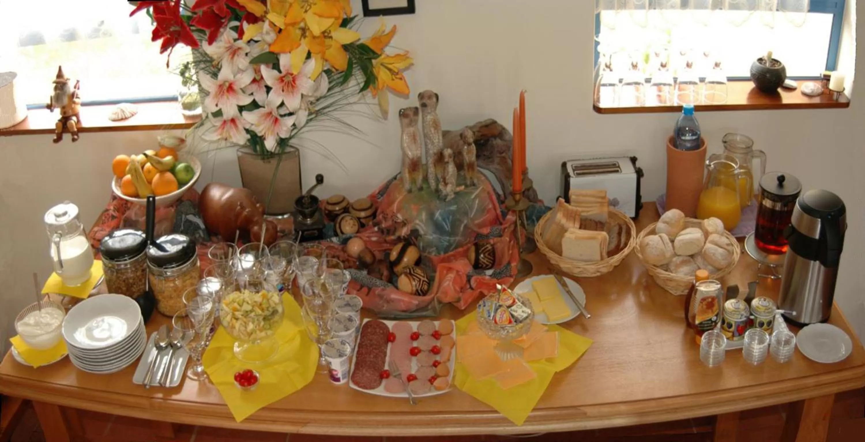 Restaurant/places to eat in Gästehaus Pinkepank