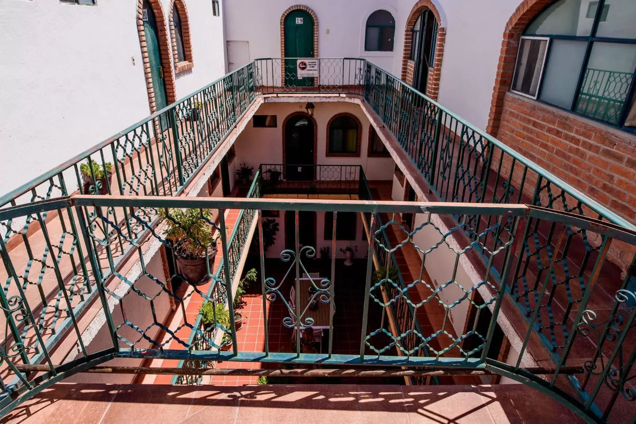 Balcony/Terrace in Hotel María Elena