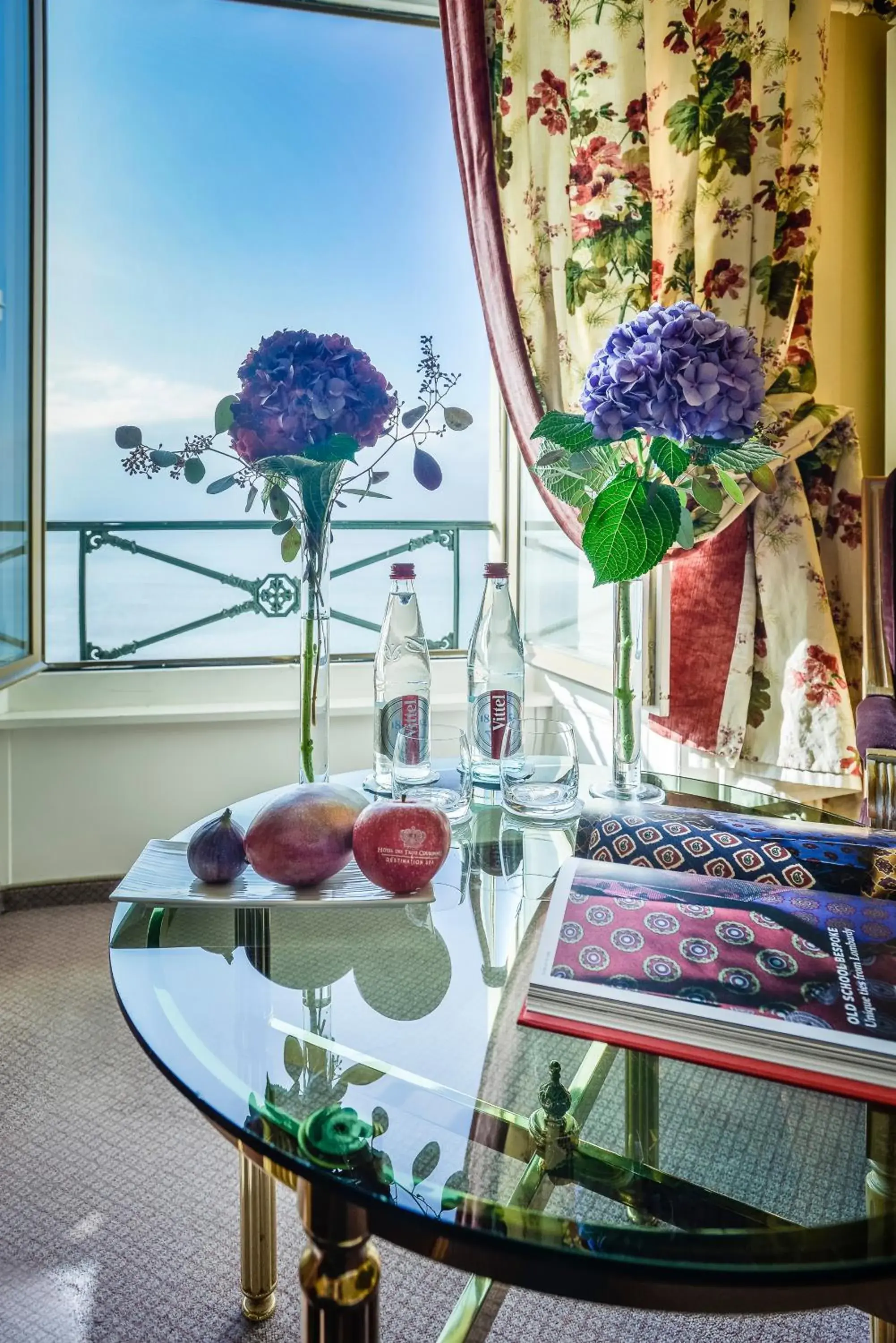 Balcony/Terrace in Hotel Des Trois Couronnes & Spa - The Leading Hotels of the World