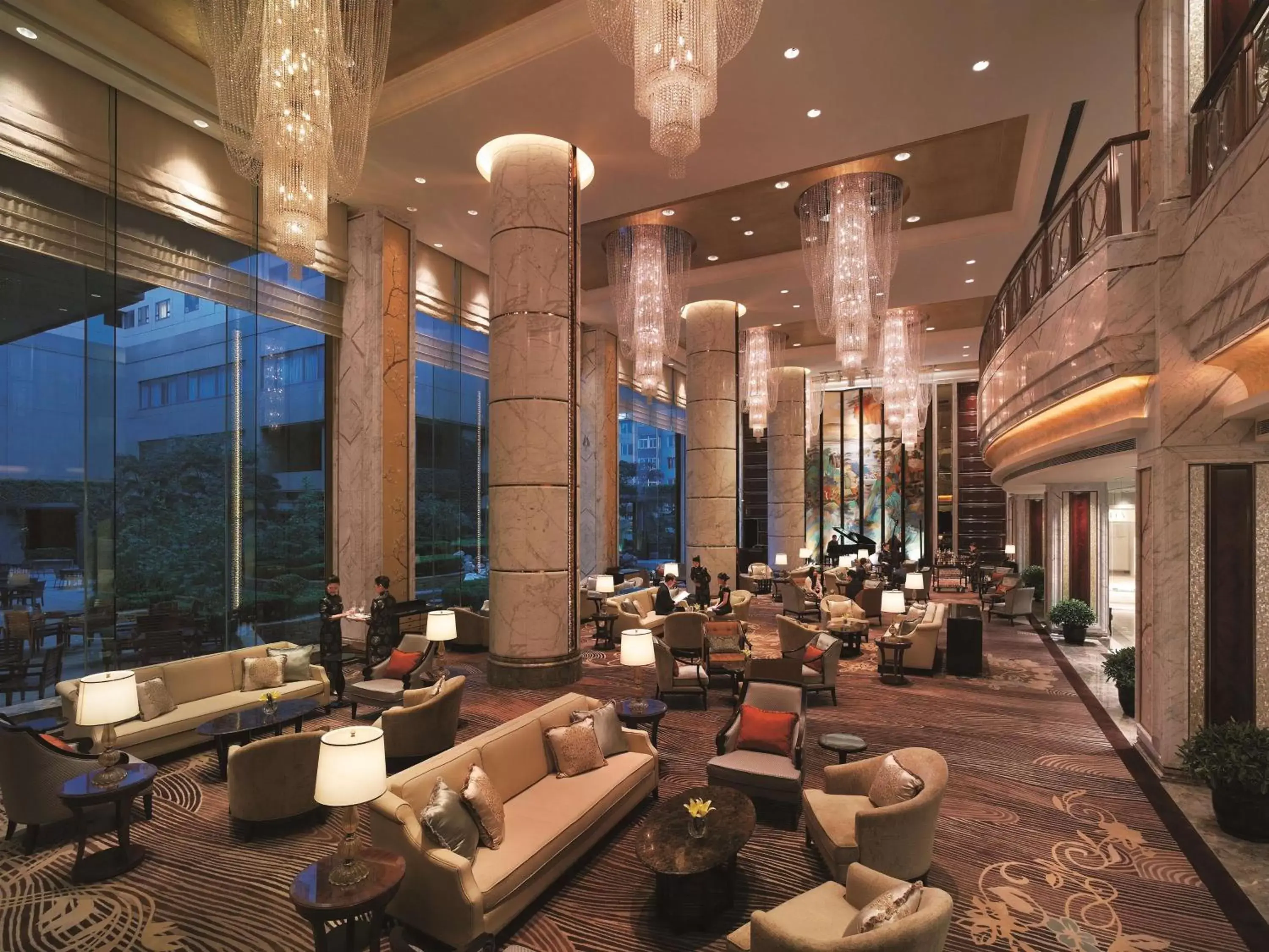 Lounge or bar, Restaurant/Places to Eat in Shangri-La Dalian