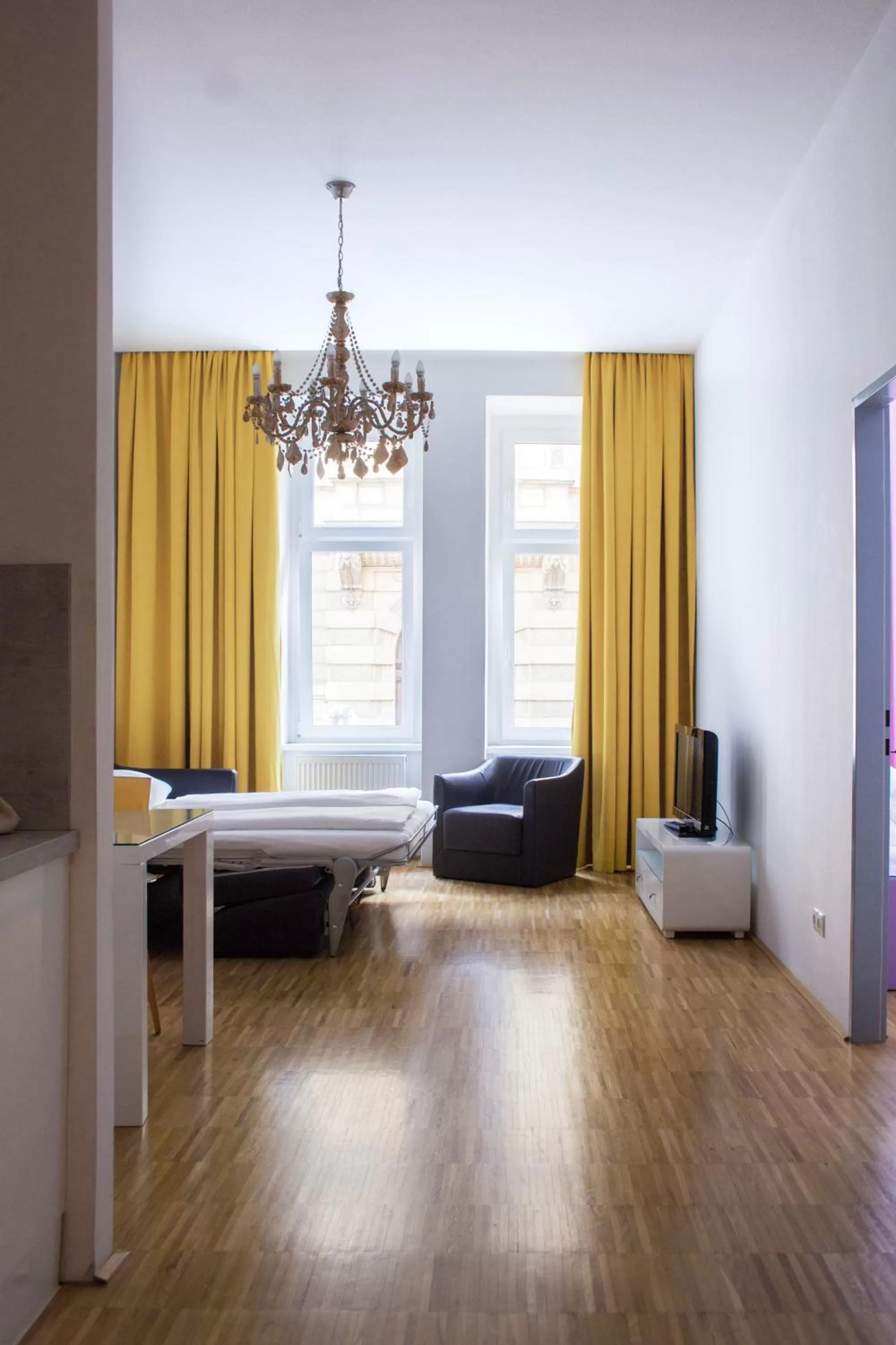 Bed in Pension Pharmador