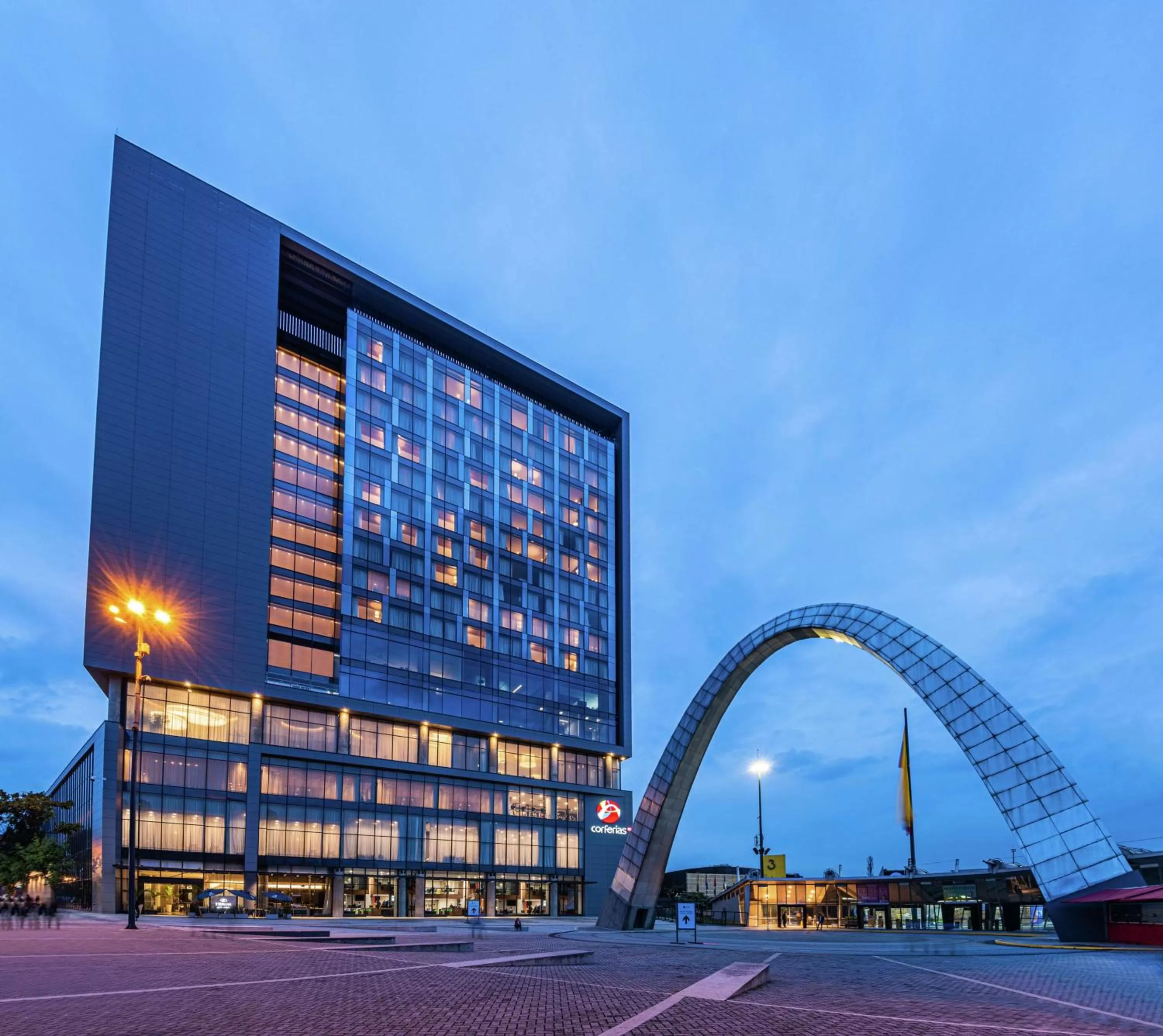 Property building in Hilton Bogota Corferias