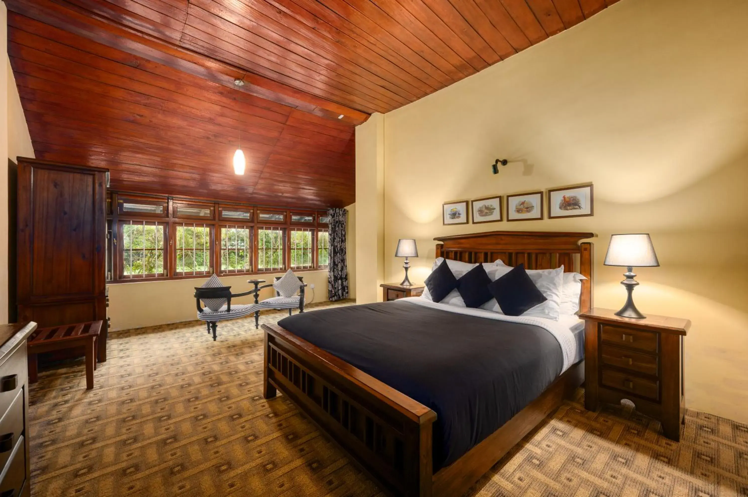 Bed in Ferncliff Bungalow