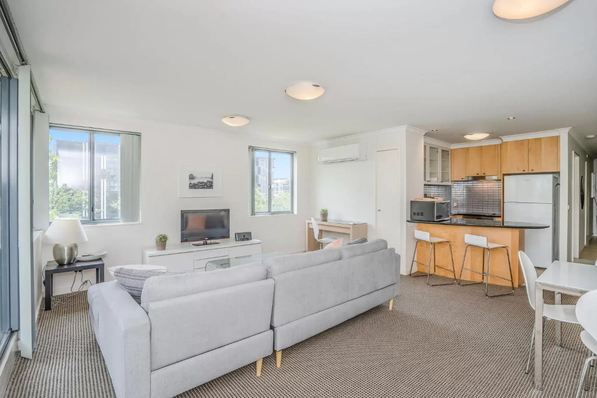 Seating Area in CityStyle Apartments