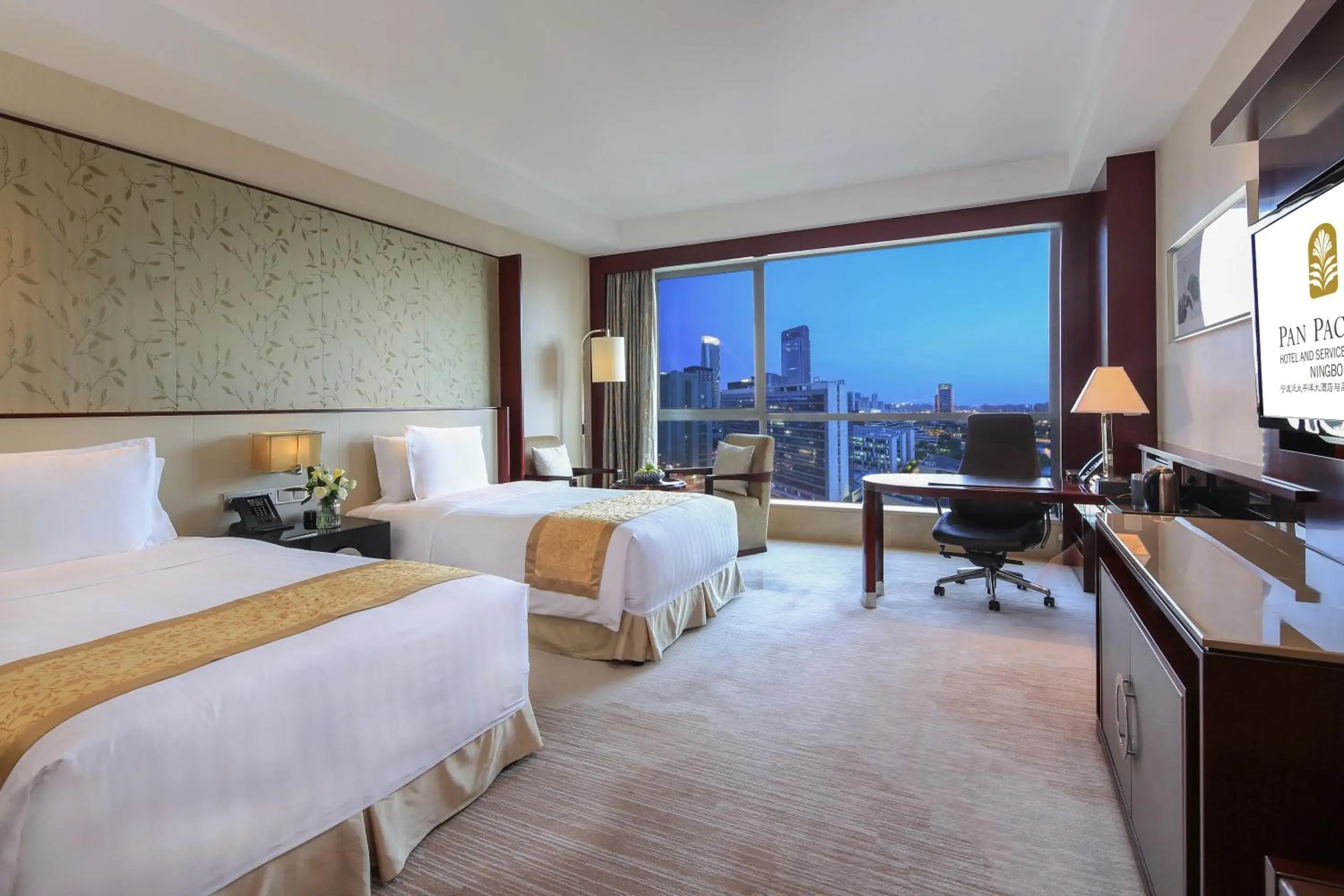 Photo of the whole room in Pan Pacific Ningbo