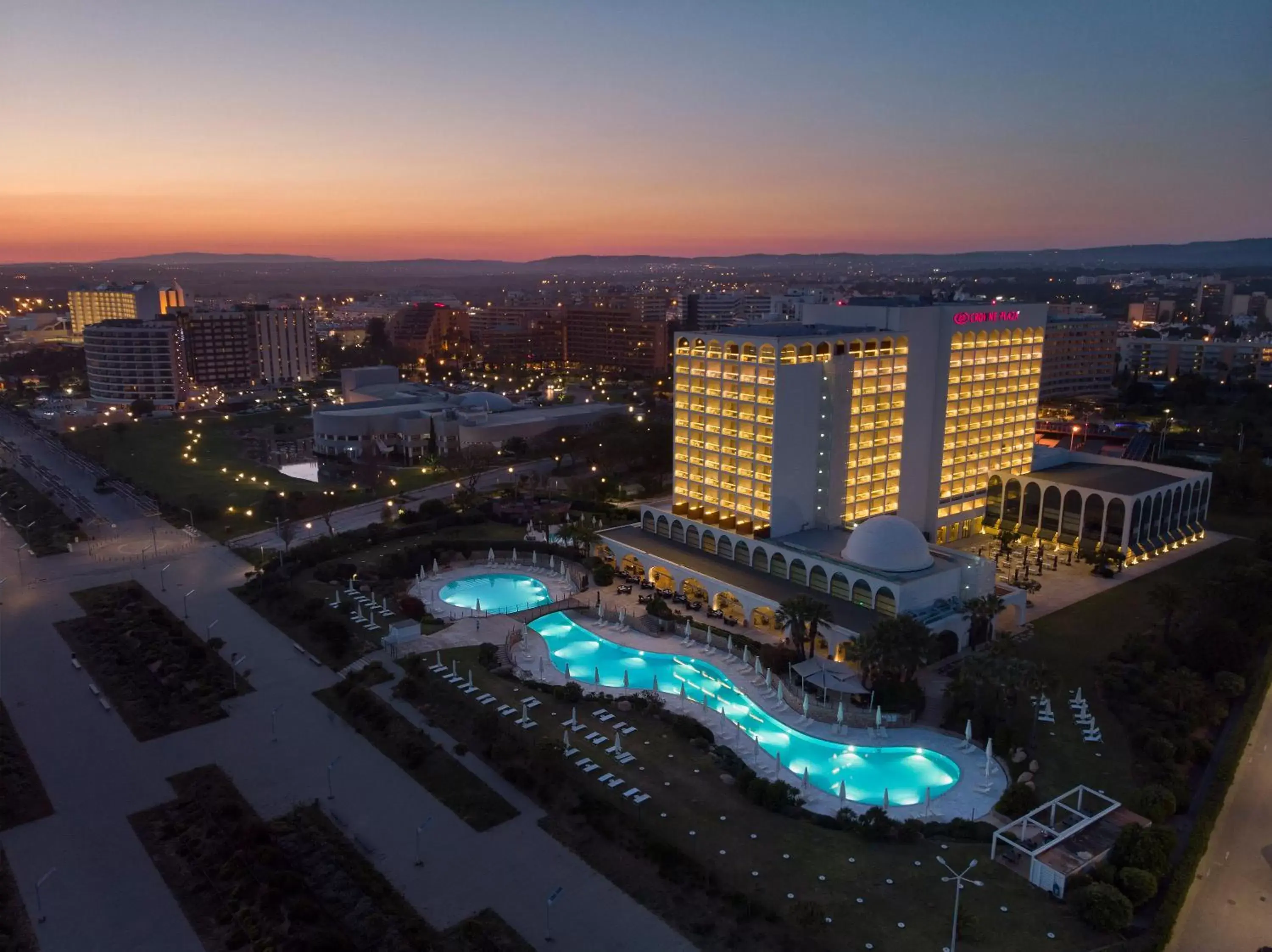 Property building, Bird's-eye View in Crowne Plaza Vilamoura - Algarve, an IHG Hotel