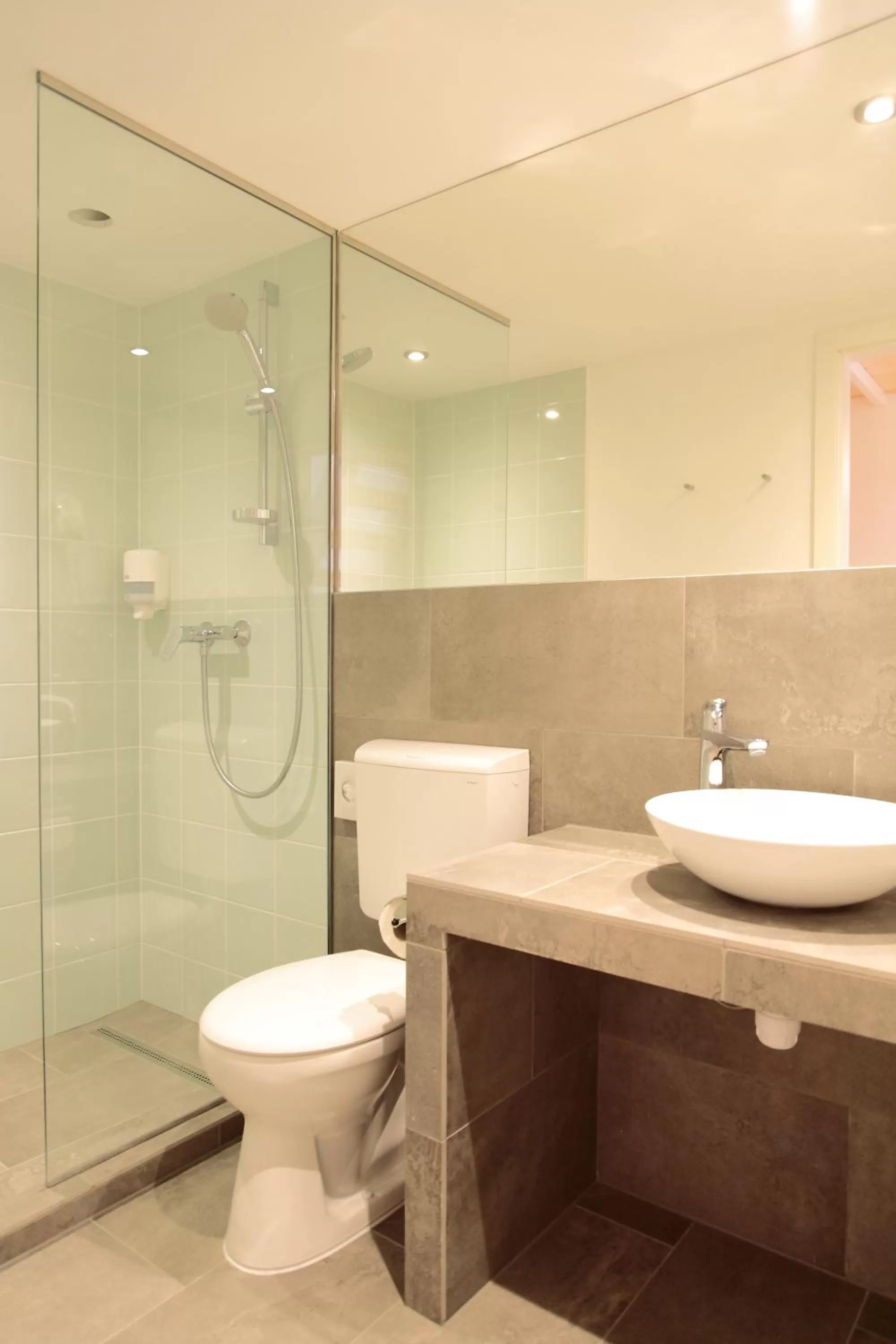 Toilet in Maverick Apartments