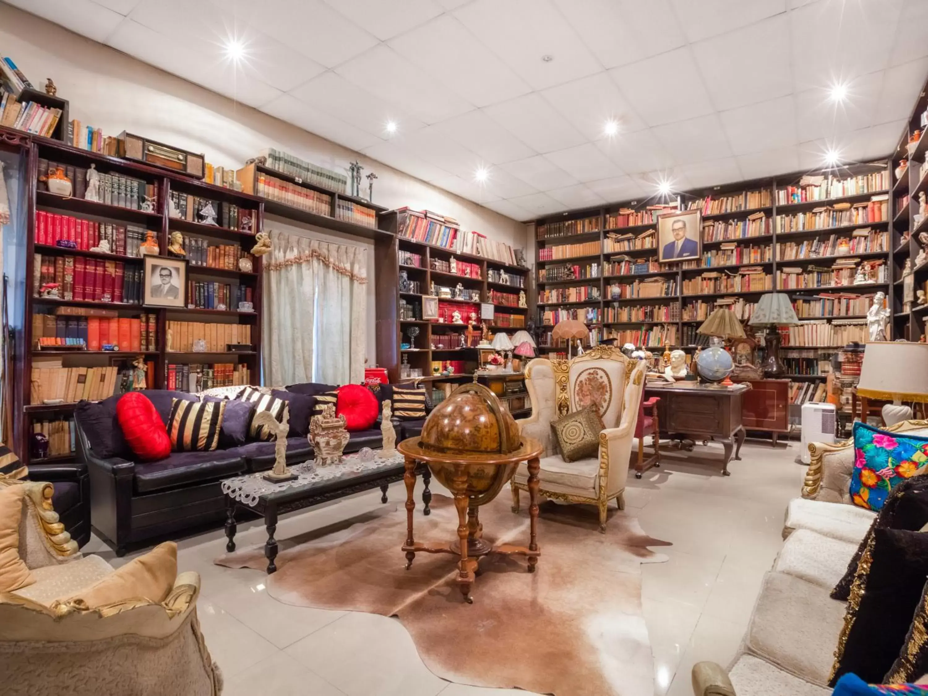 Library in Hotel Boutique Casa Garay