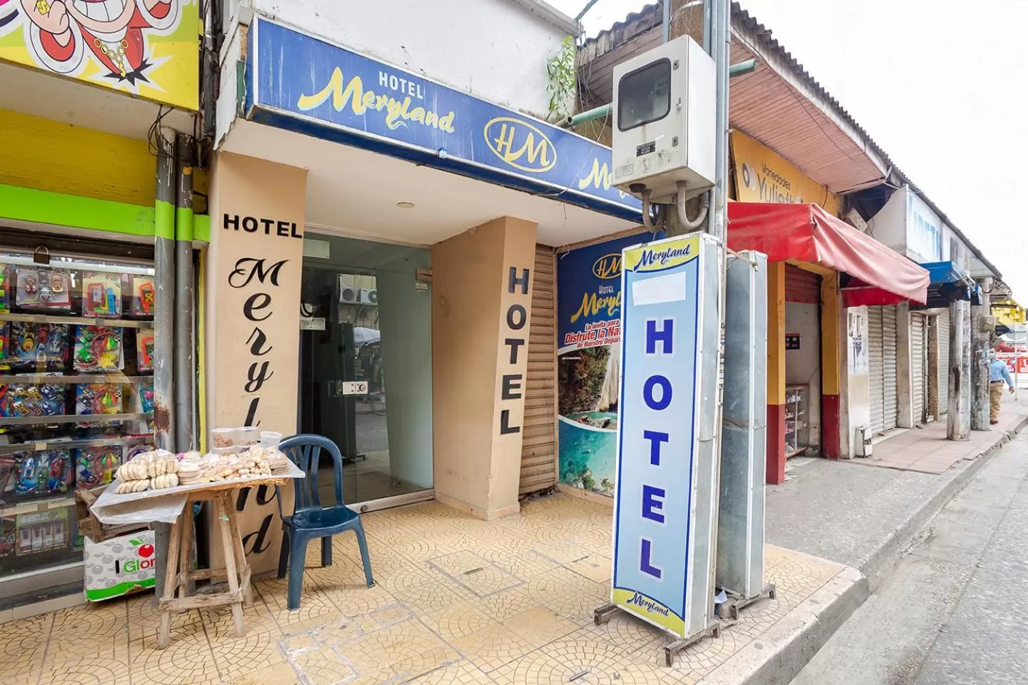 Facade/entrance in Hotel Meryland