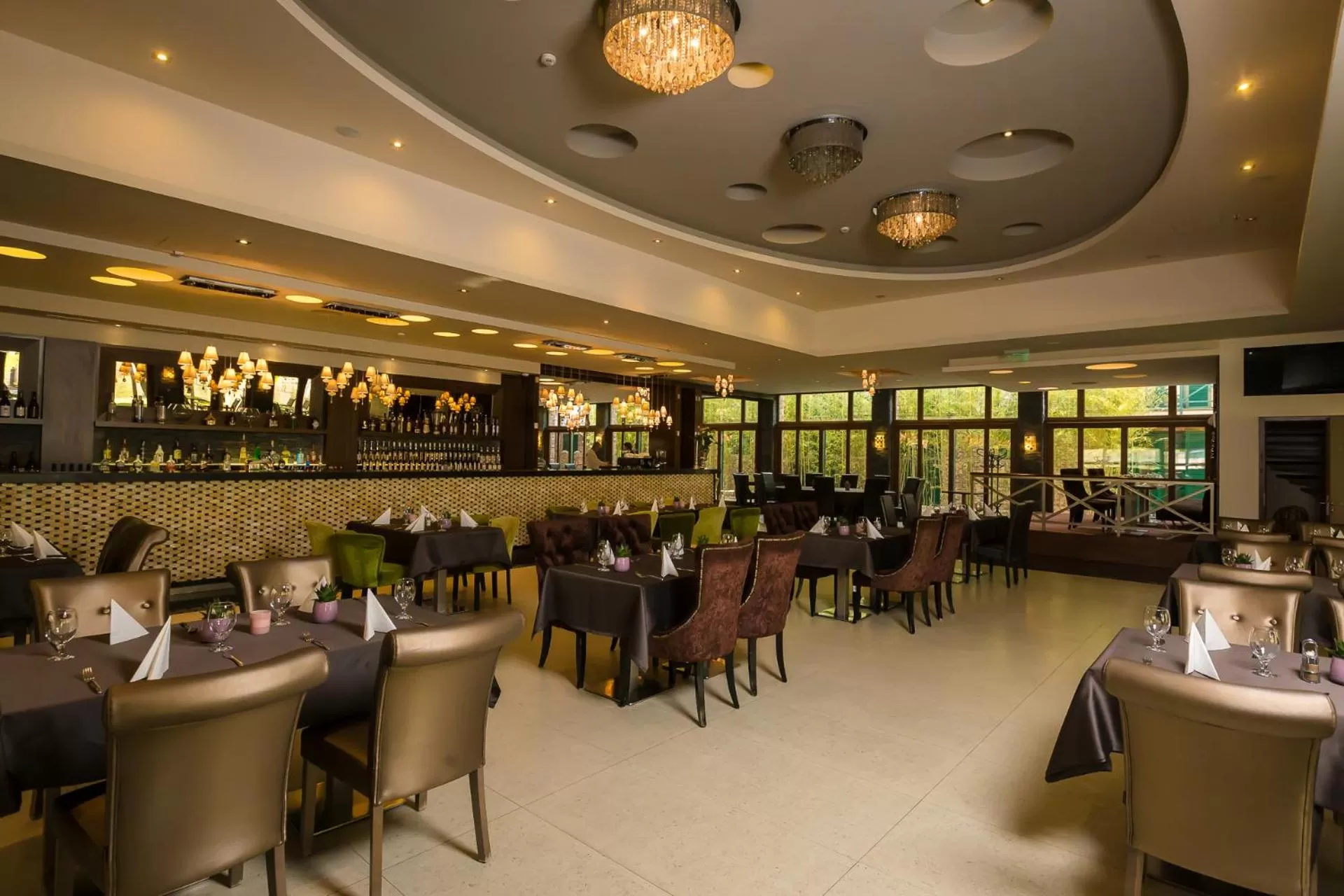 Restaurant/places to eat in Duna Garden Hotel