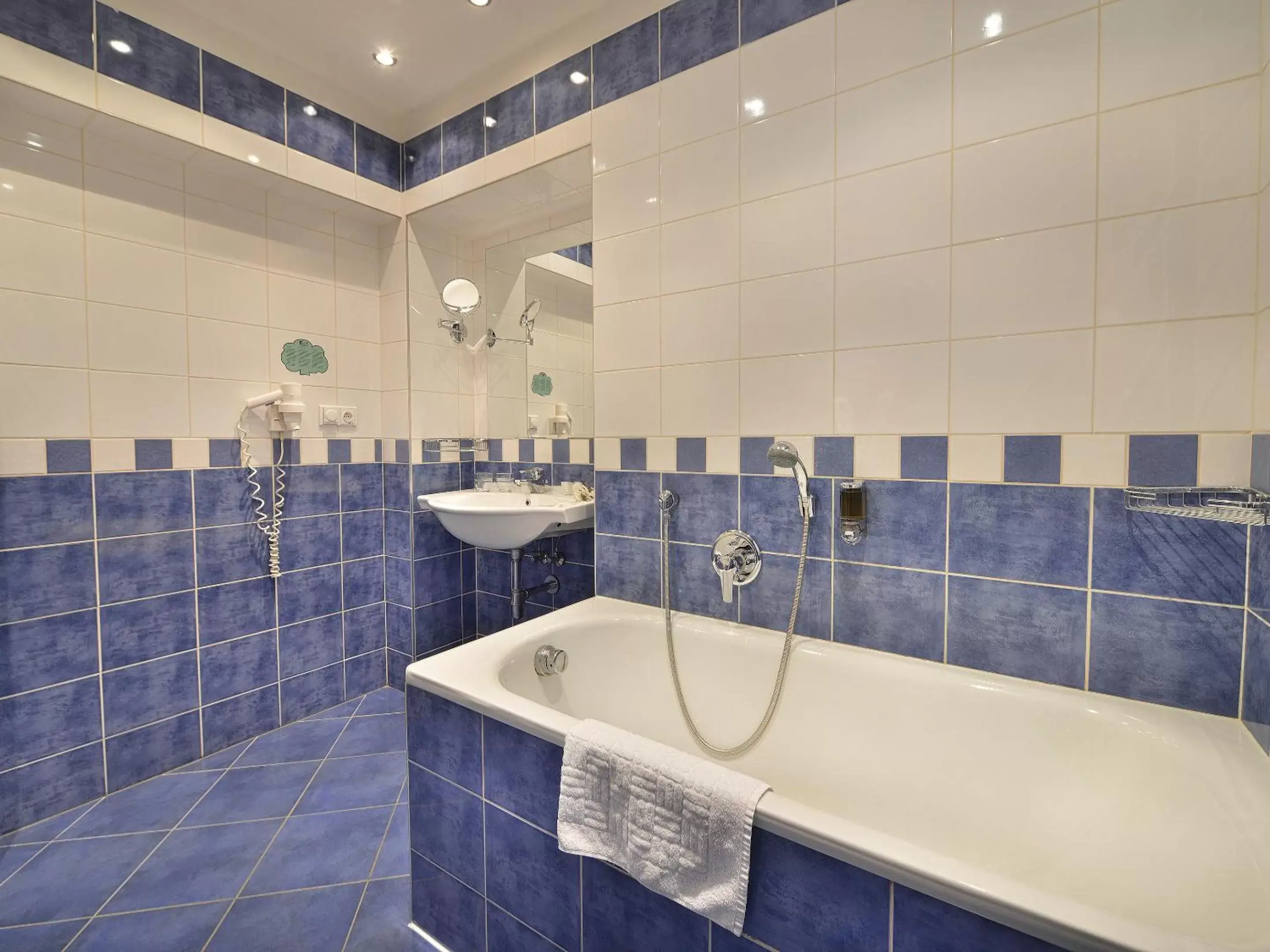 Shower, Bathroom in EA Hotel Jeleni Dvur Prague Castle