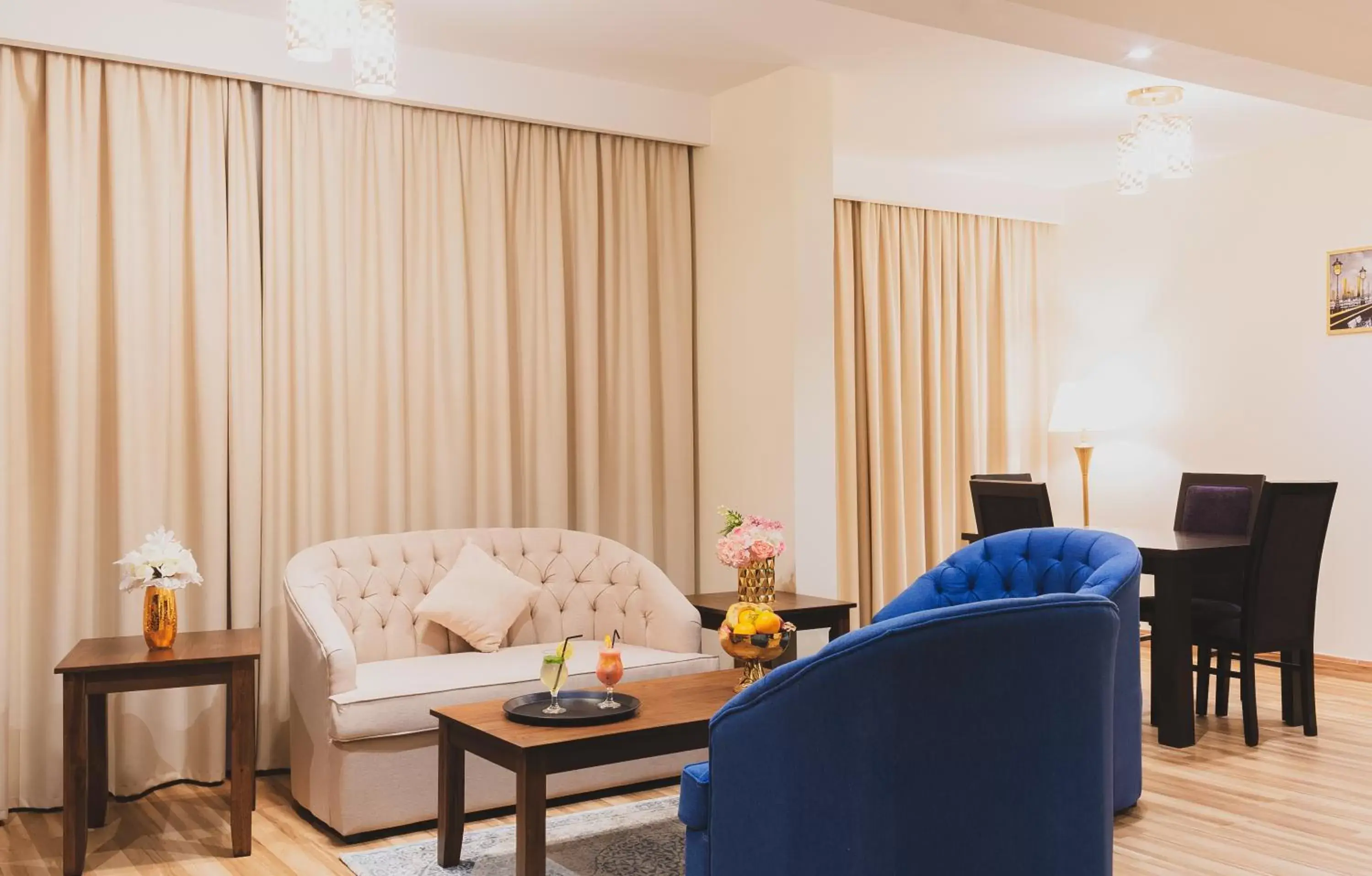 Living room in Golden Ship Hotel Living room in Golden Ship Hotel