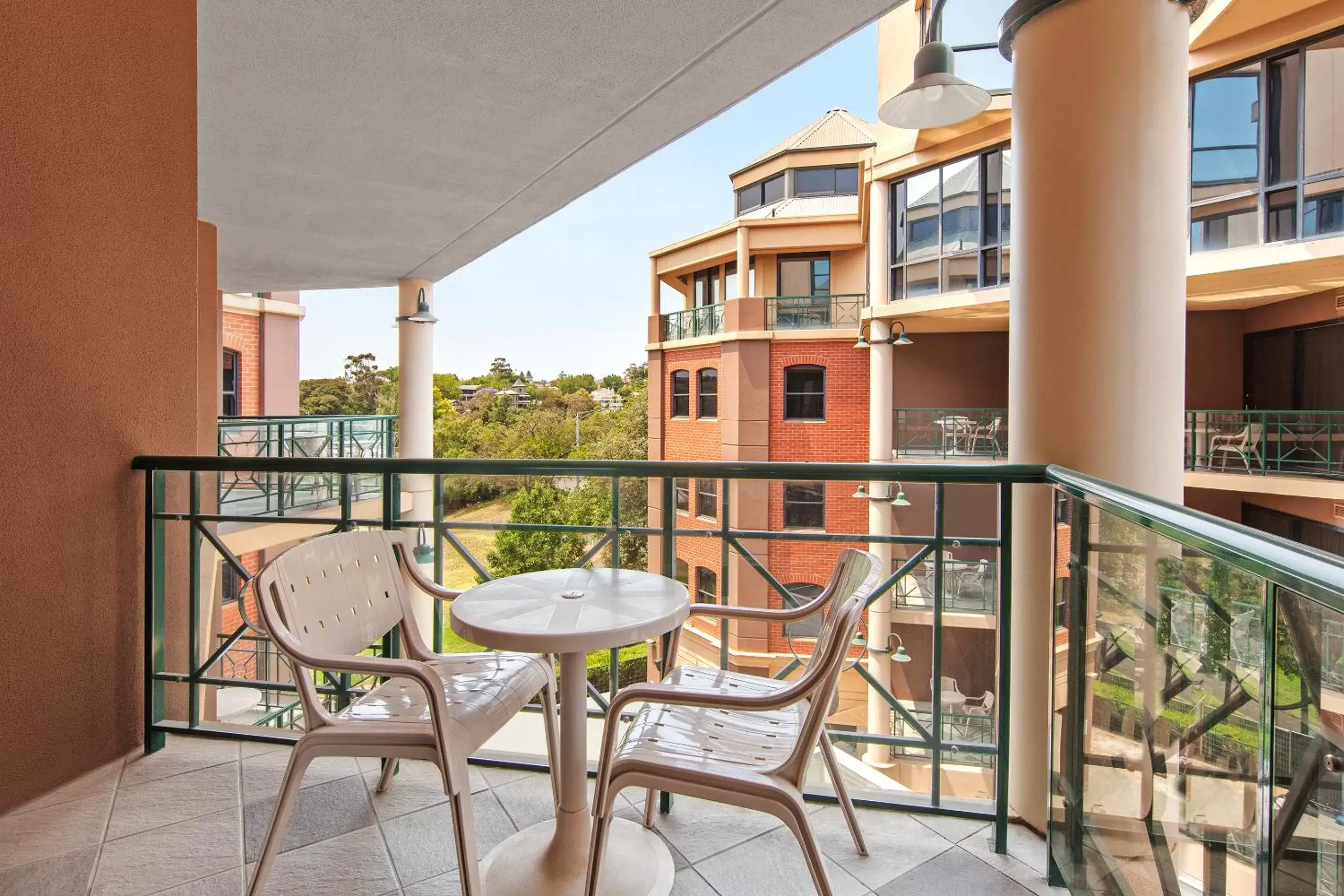 Balcony/Terrace in Amora Hotel Riverwalk