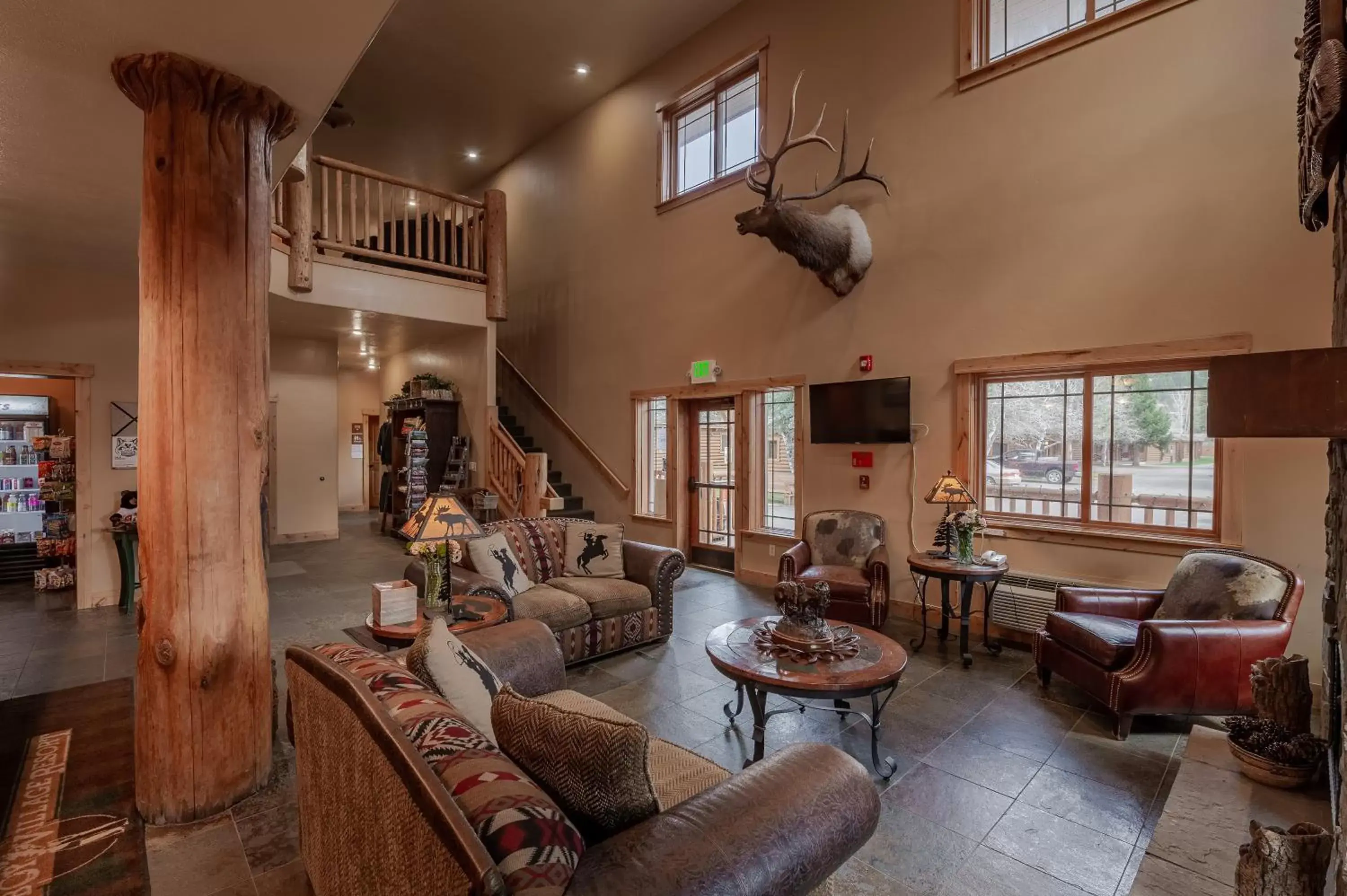 Lobby or reception in Cowboy Village Resort Lobby or reception in Cowboy Village Resort