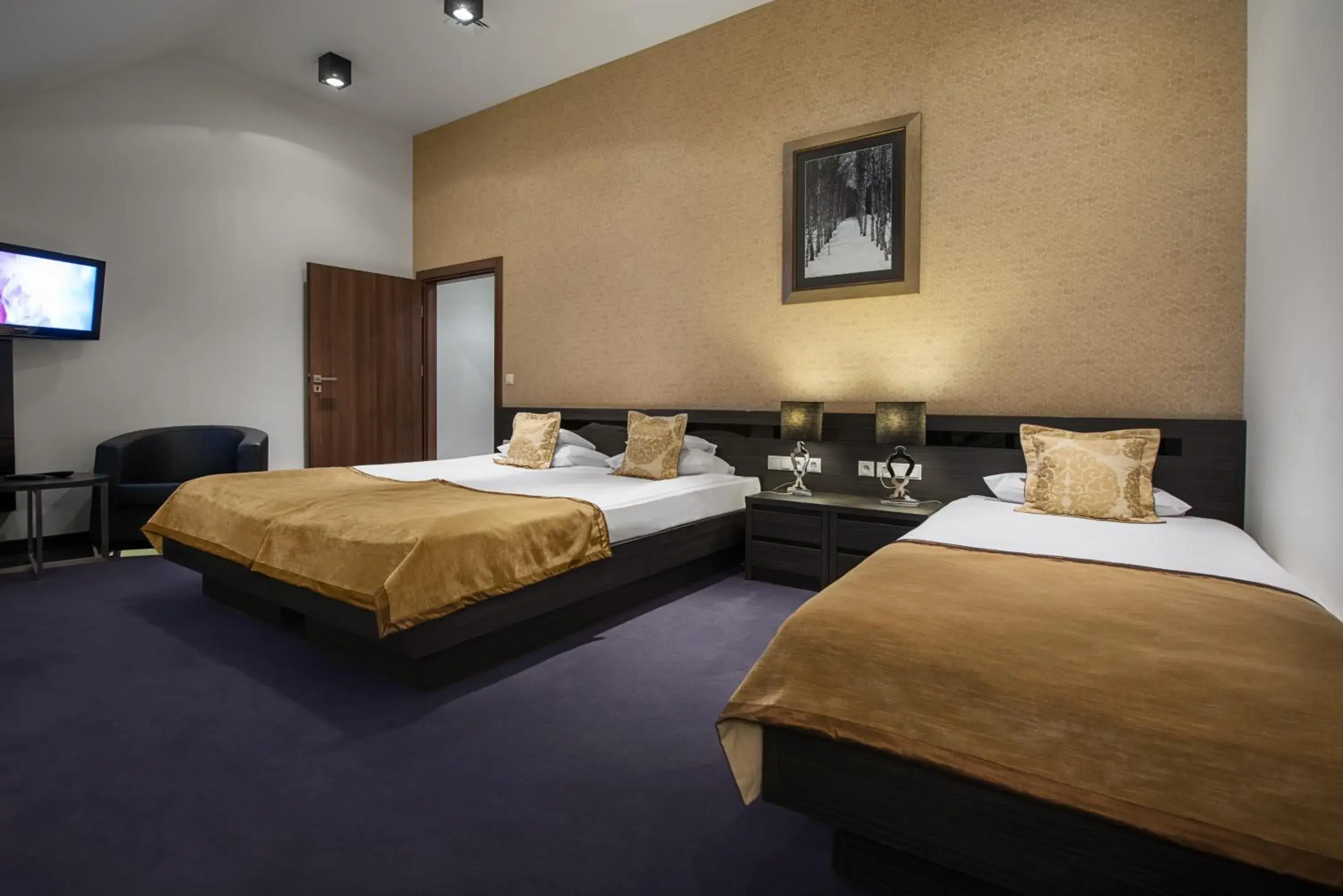 Bed in Rado Resort Spa & Wellness