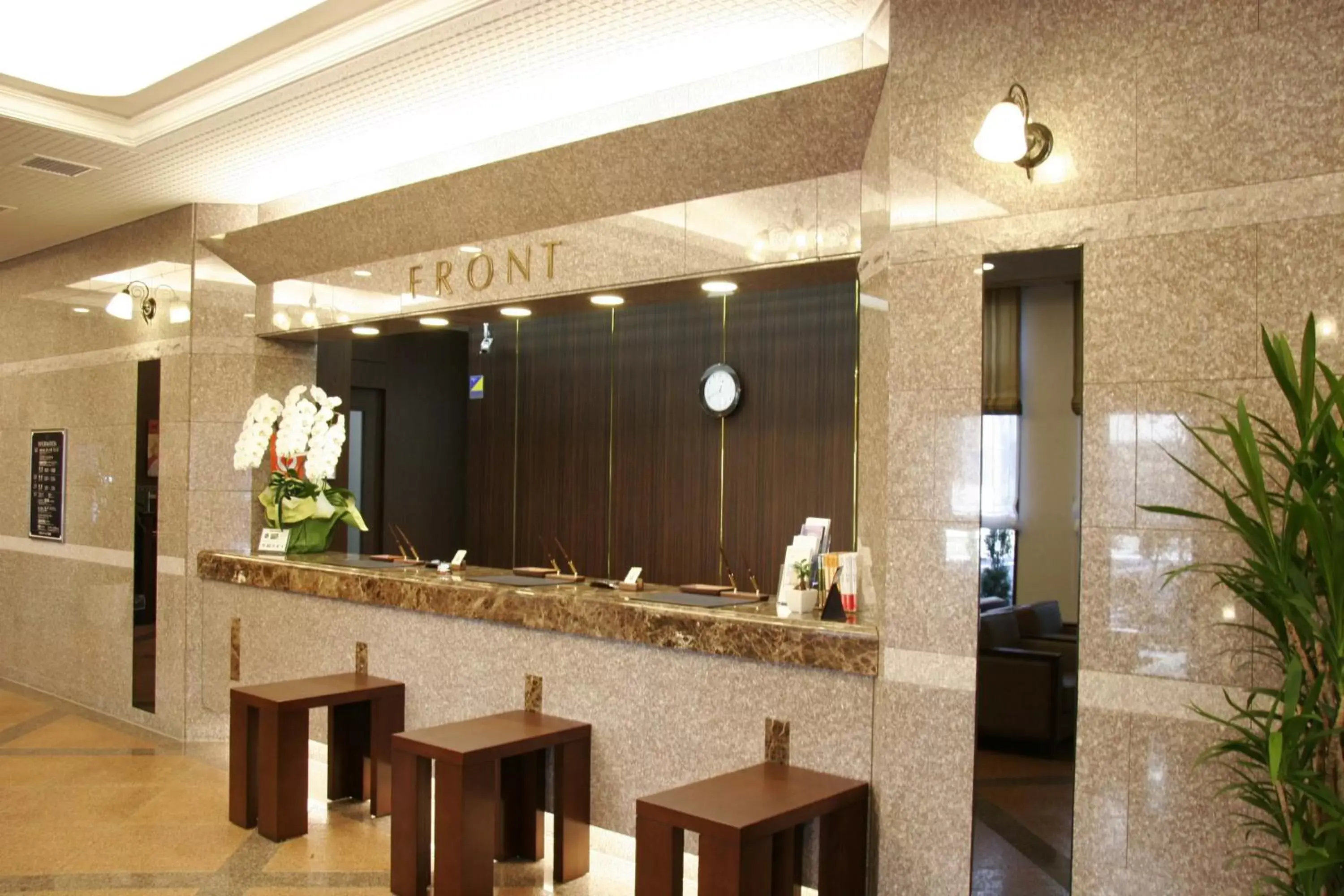 Lobby or reception, Lobby/Reception in Hotel Route-Inn Chitose Ekimae