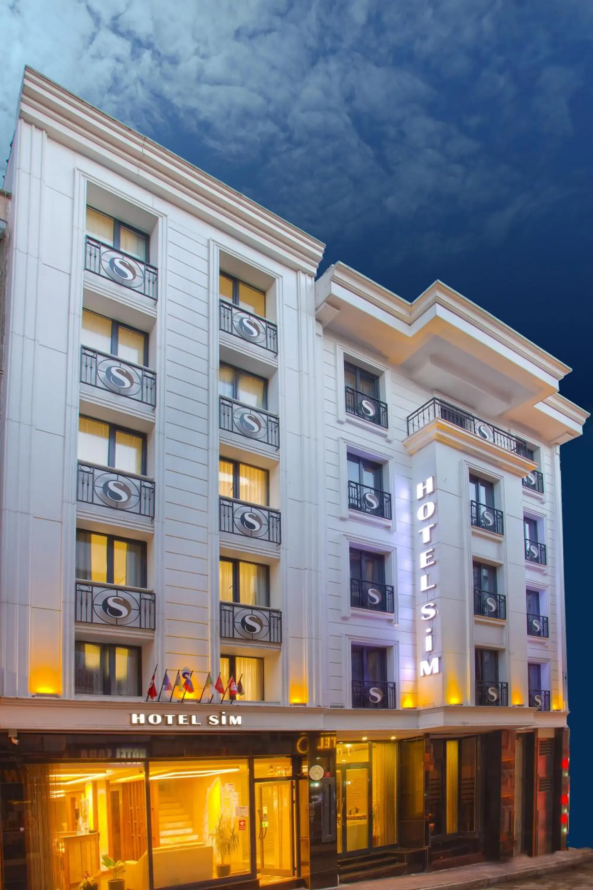 Facade/entrance, Property Building in Sim Hotel Istanbul