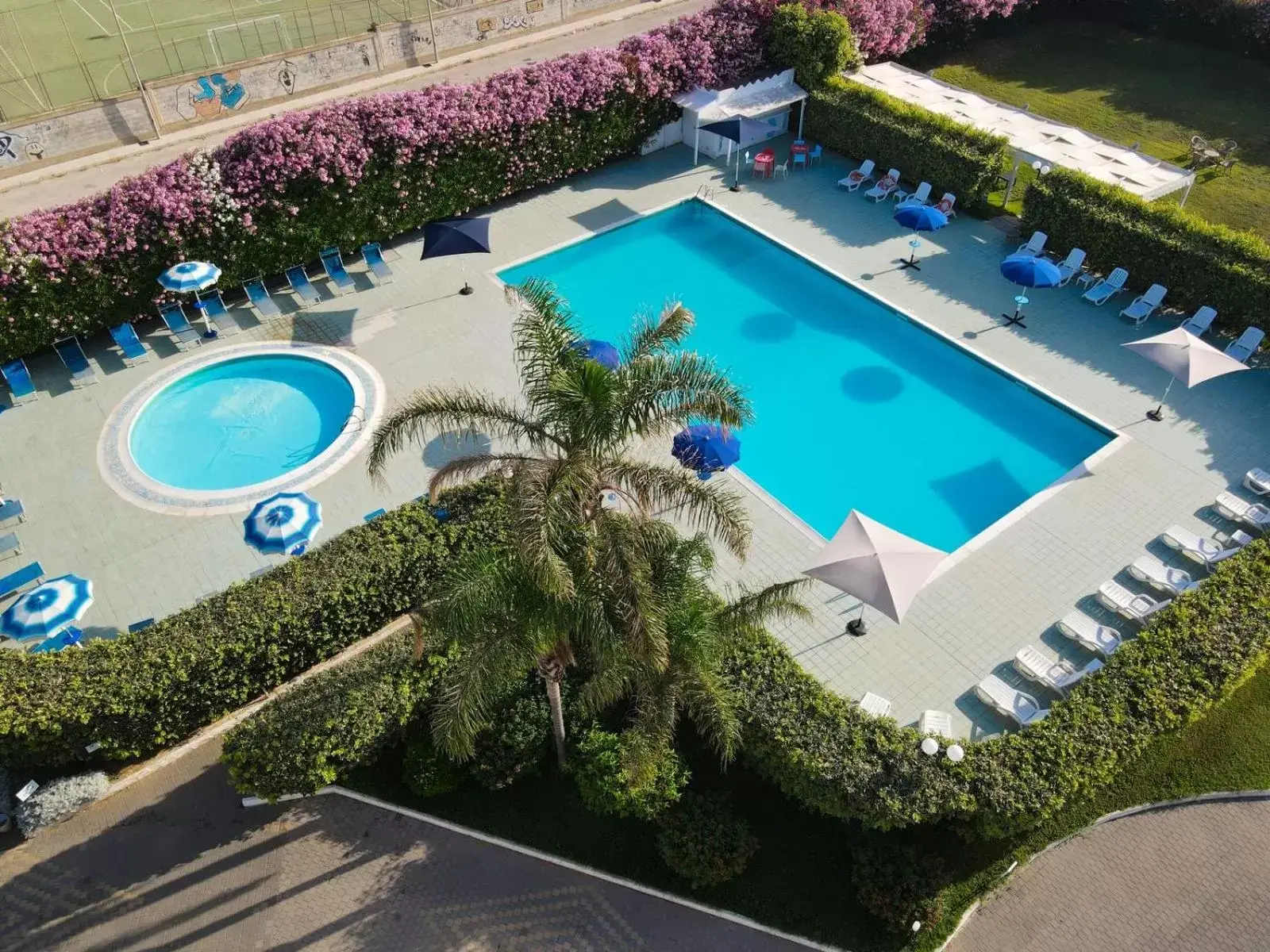 Swimming pool, Pool View in GH Baraka Village