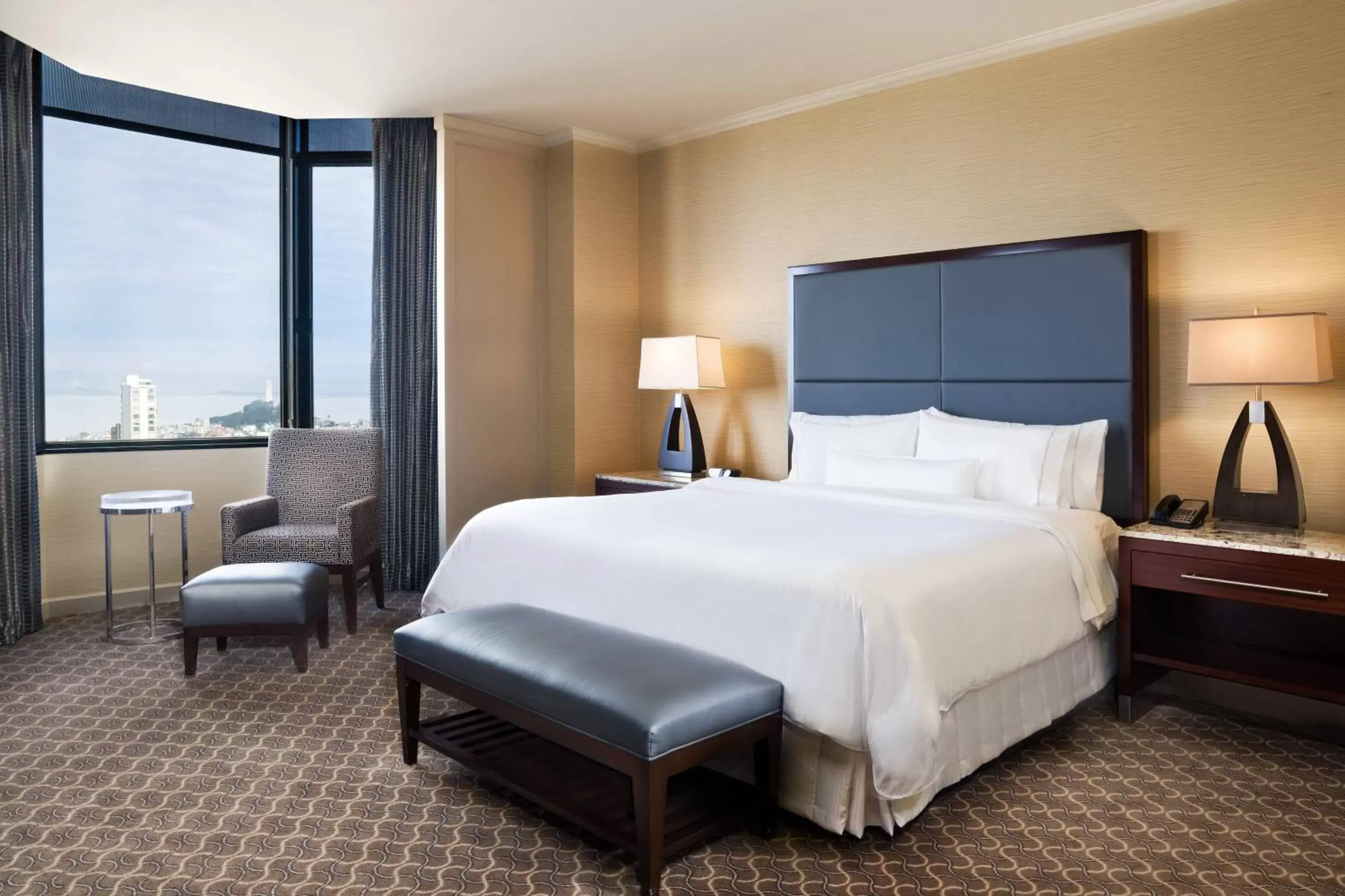 Bedroom, Bed in The Westin St. Francis San Francisco on Union Square