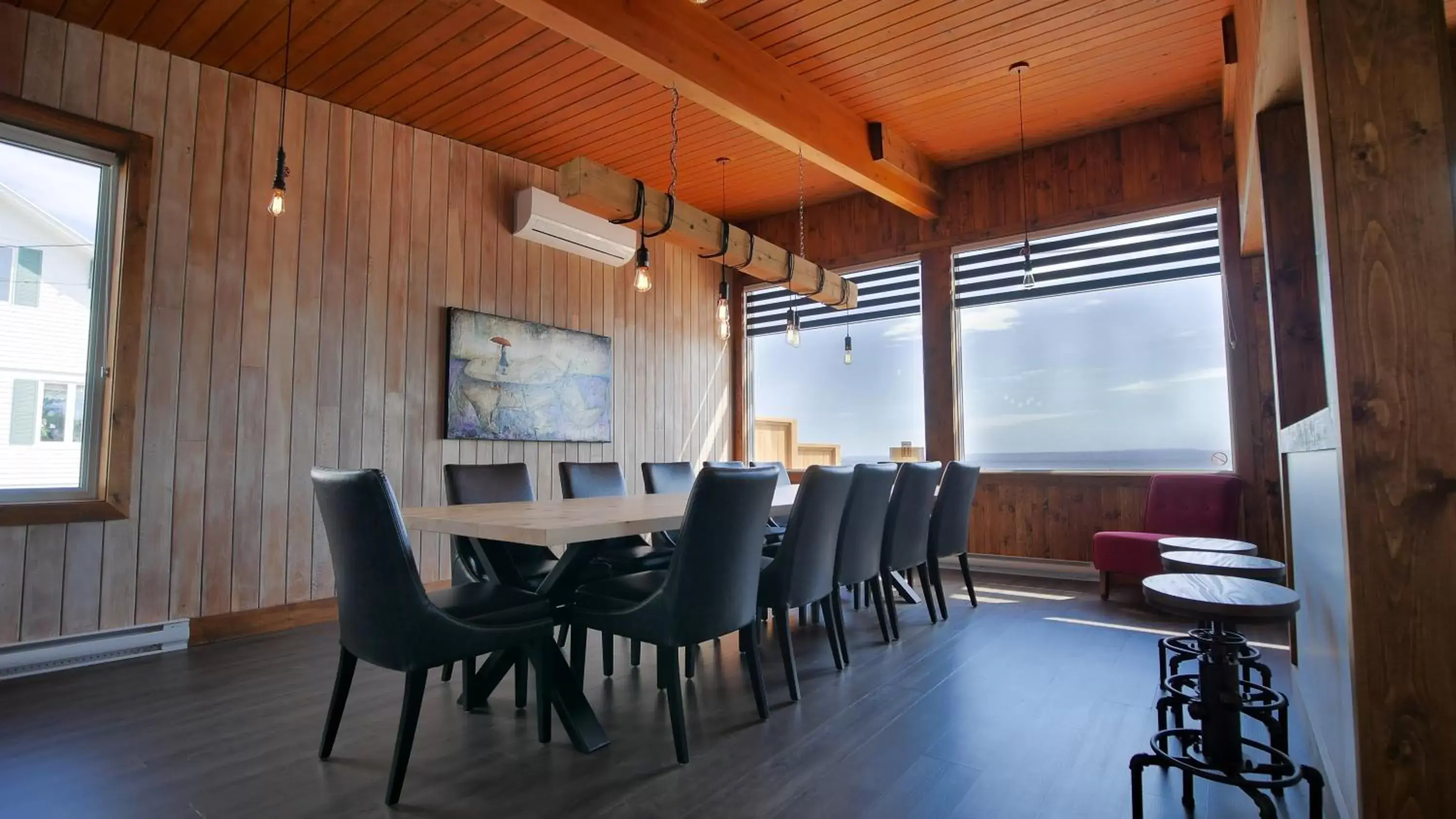 Dining Area in Hostellerie Baie Bleue